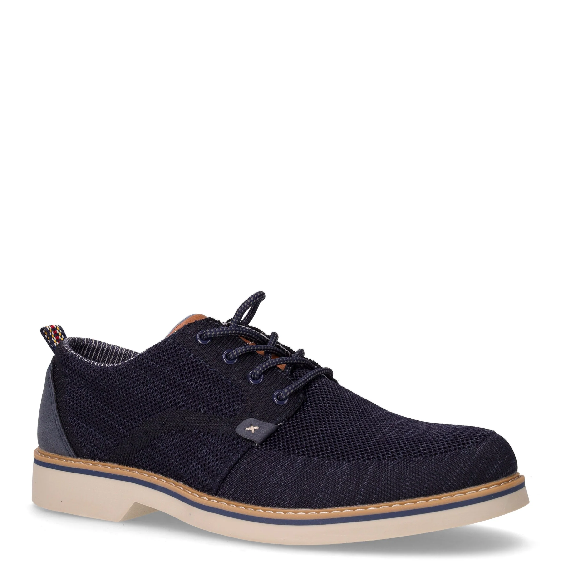Stringata sportiva in tessuto navy - Image 2