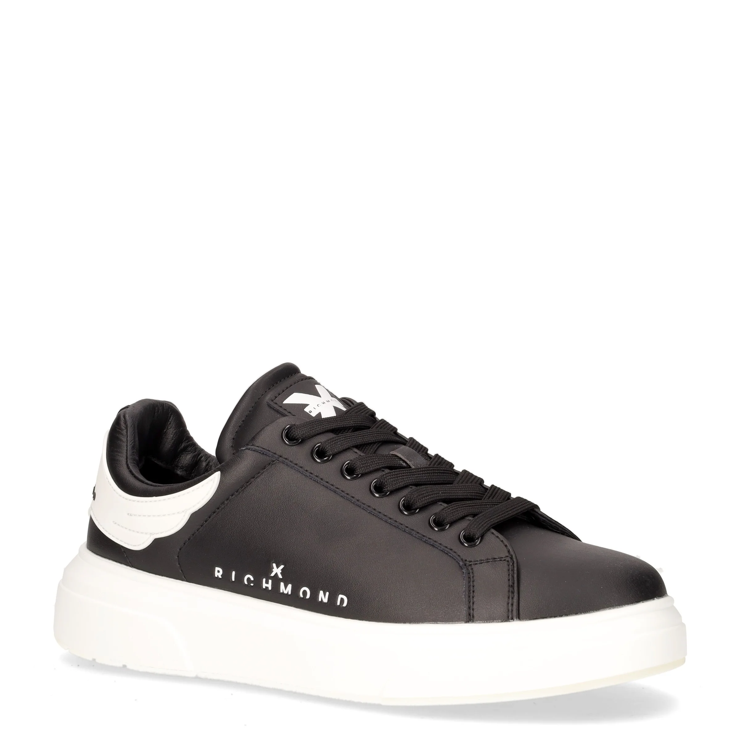 Sneaker in pelle nero - Image 2