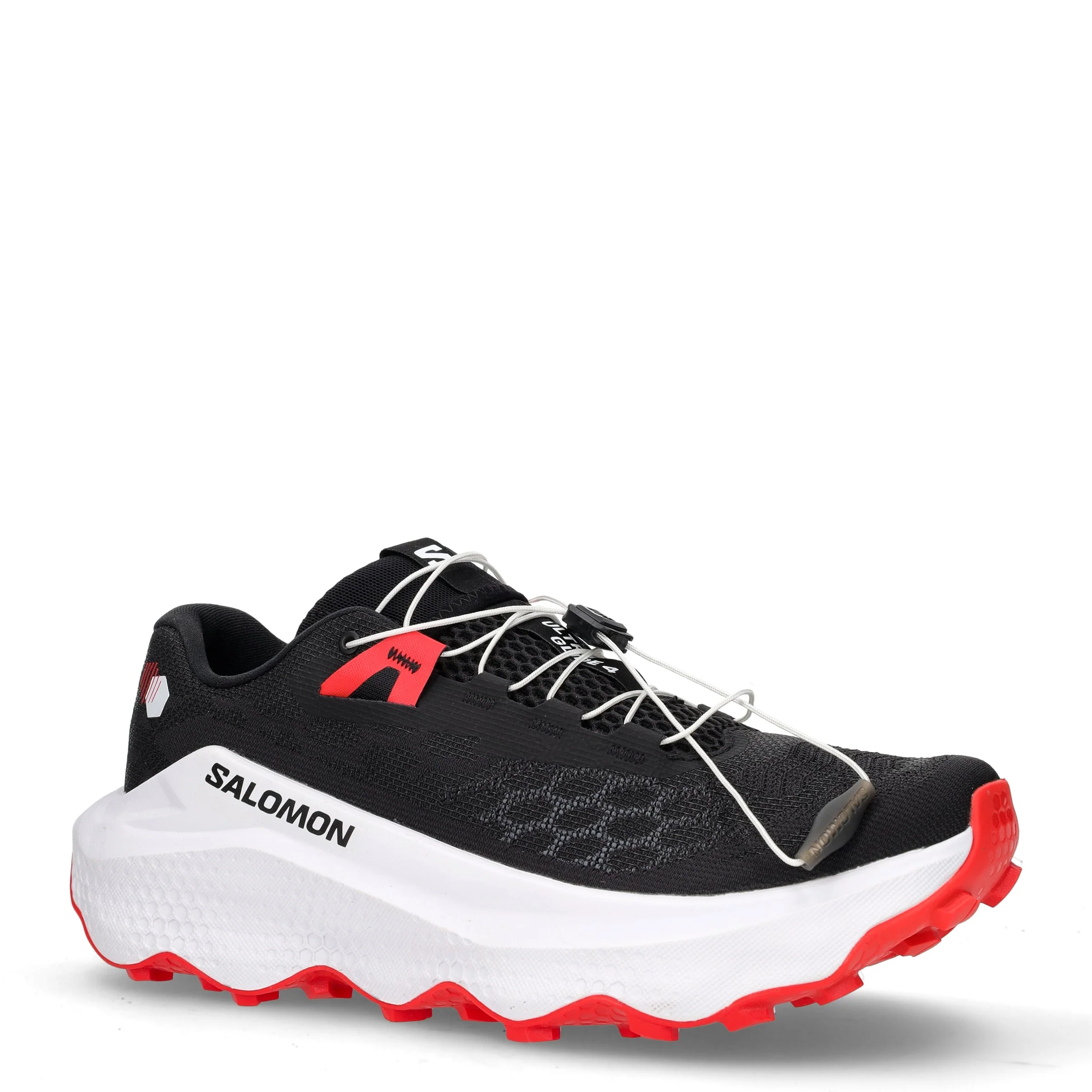 Ultra Glide 4 scarpa da trail running in tessuto tecnico nero rosso bianco - Image 2