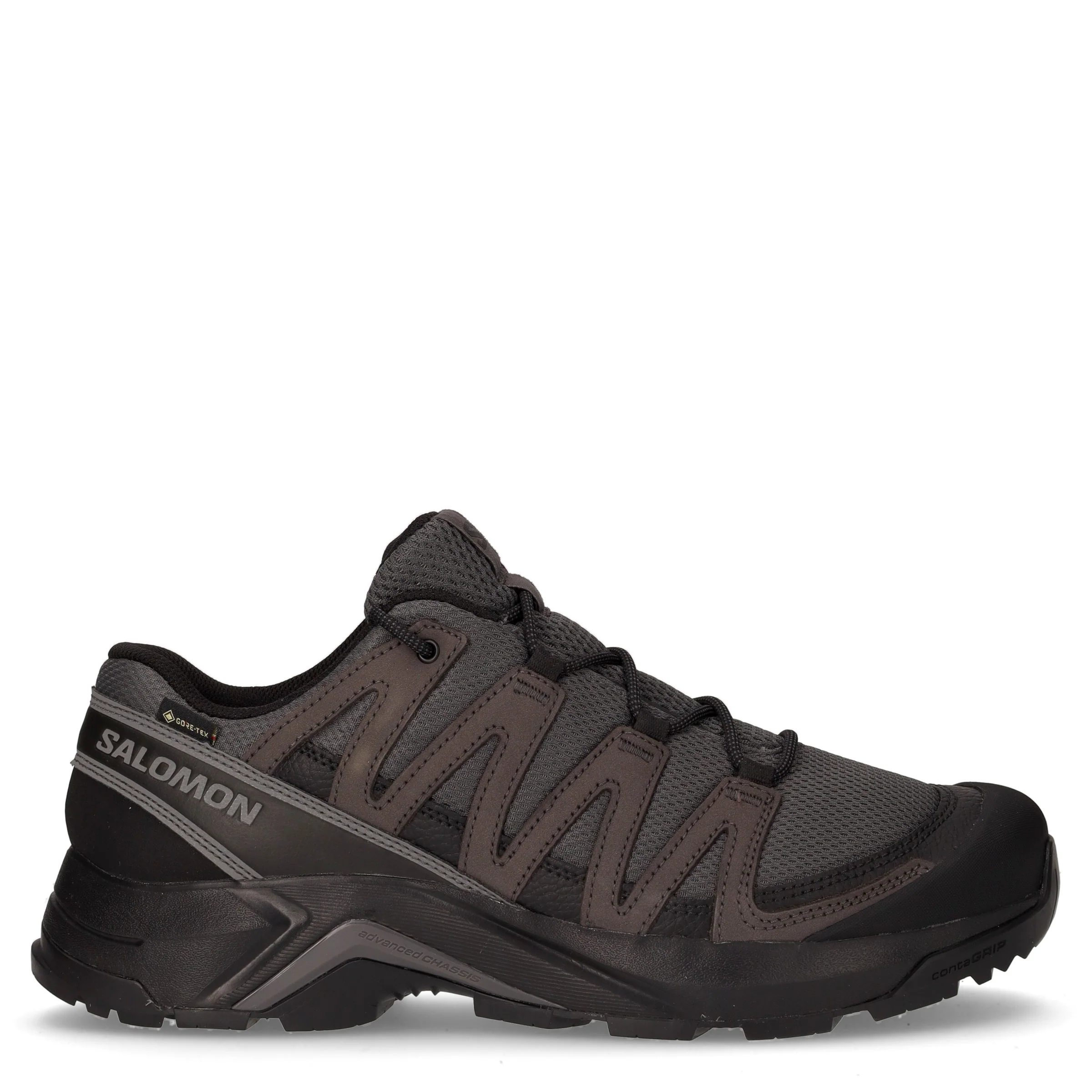 X-Adventure Recon GTX scarpa da trekking in tessuto asfalto nero