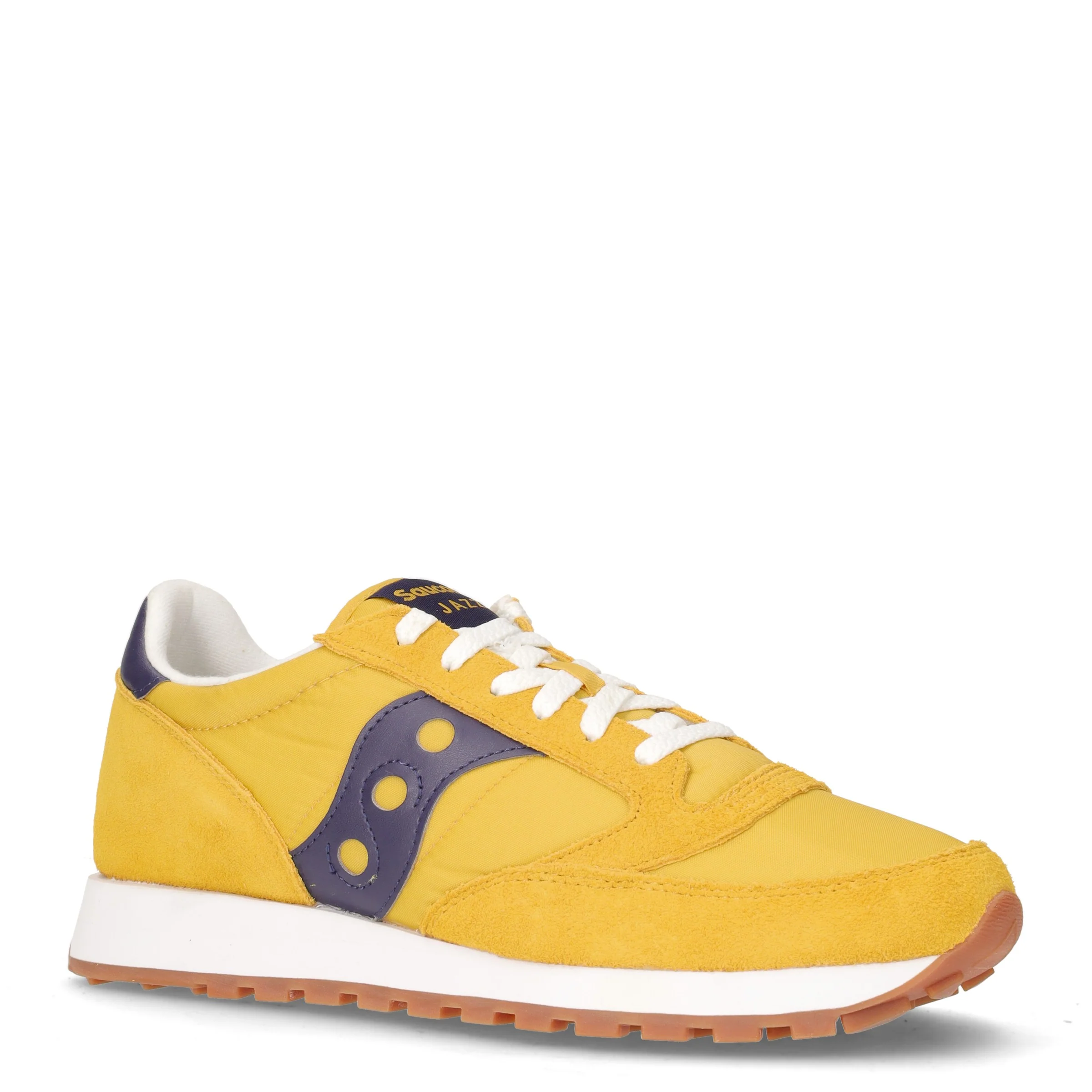 Jazz Original sneaker in pelle e tessuto mostarda - Image 2