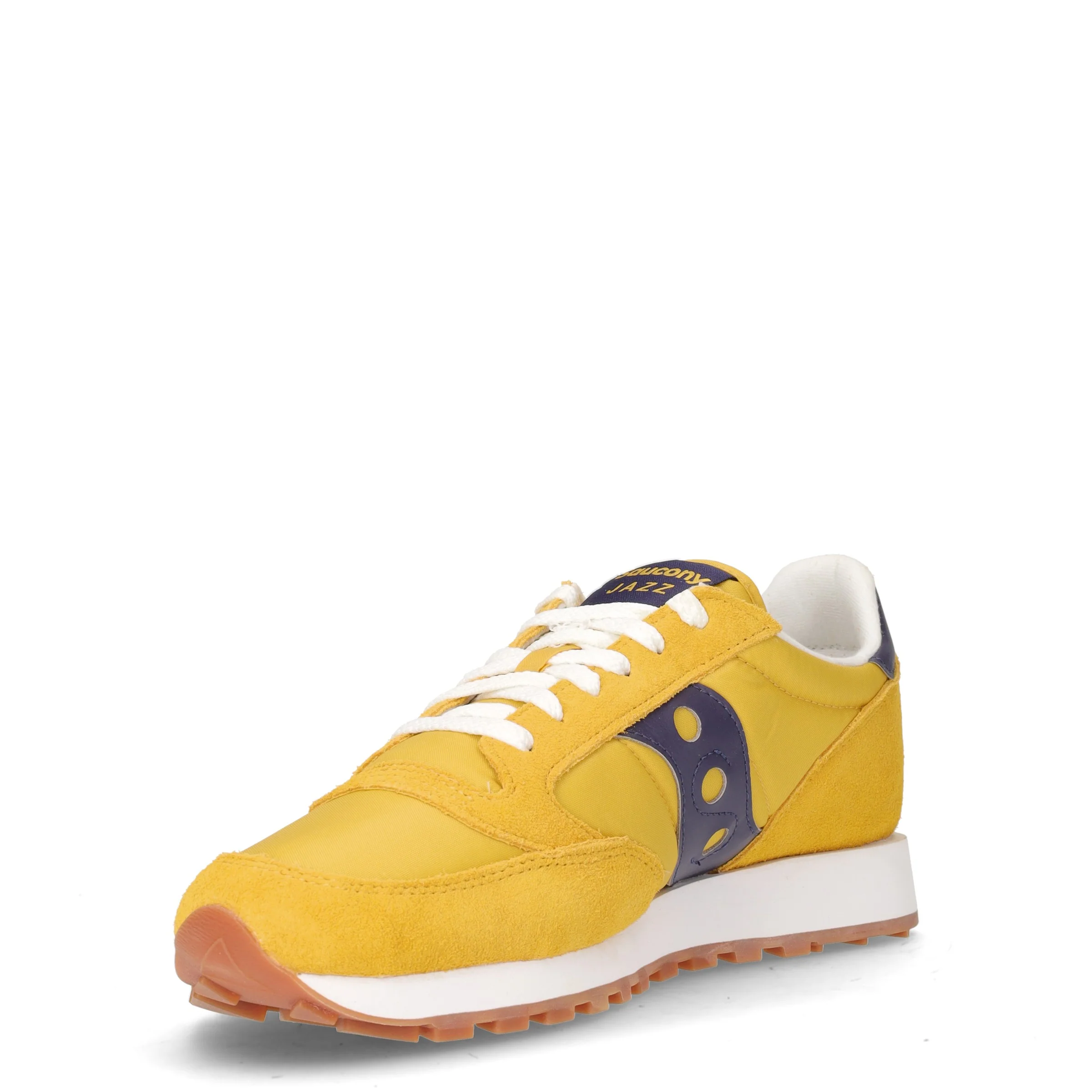 Jazz Original sneaker in pelle e tessuto mostarda - Image 3