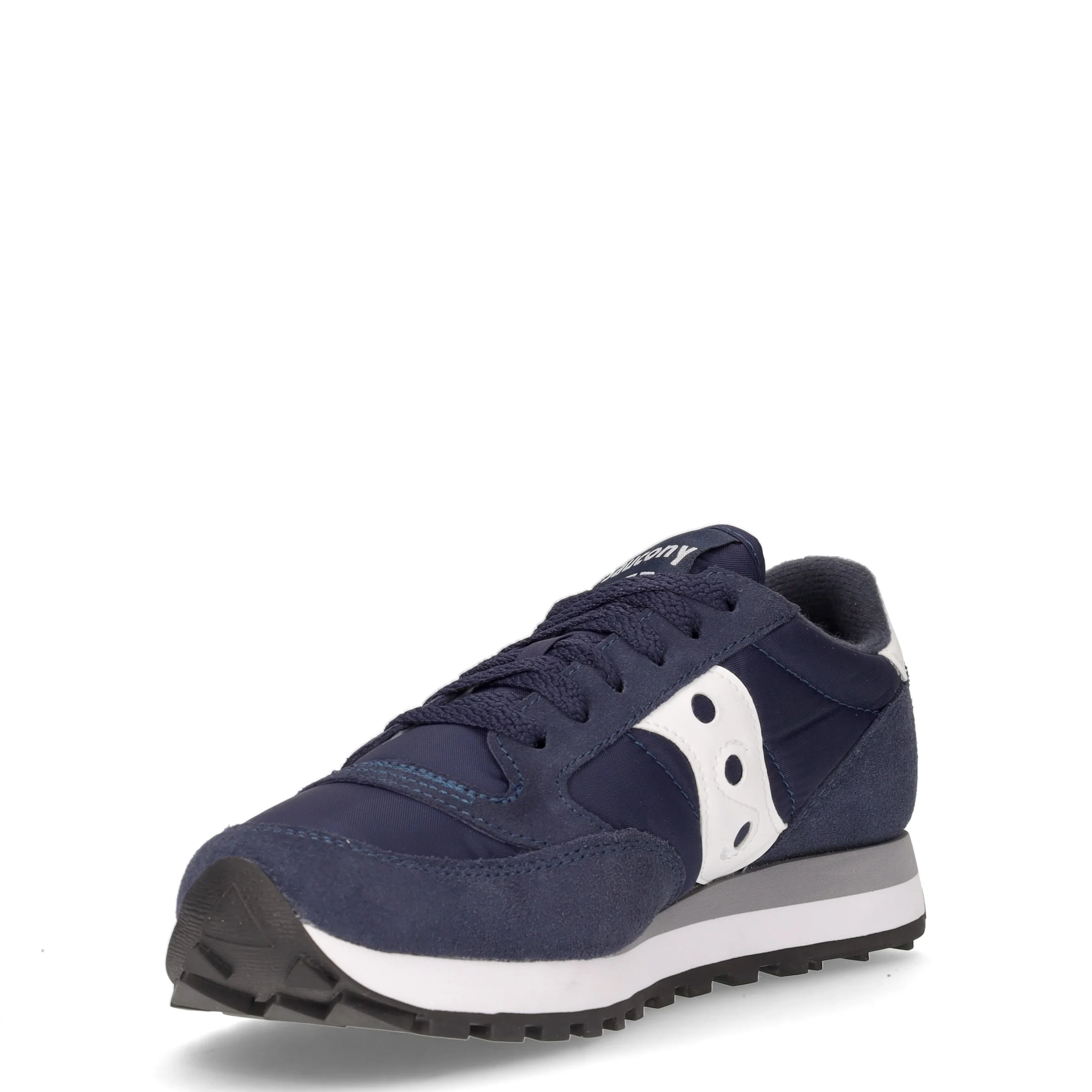 Jazz Original sneaker in pelle e tessuto navy bianco - Image 3