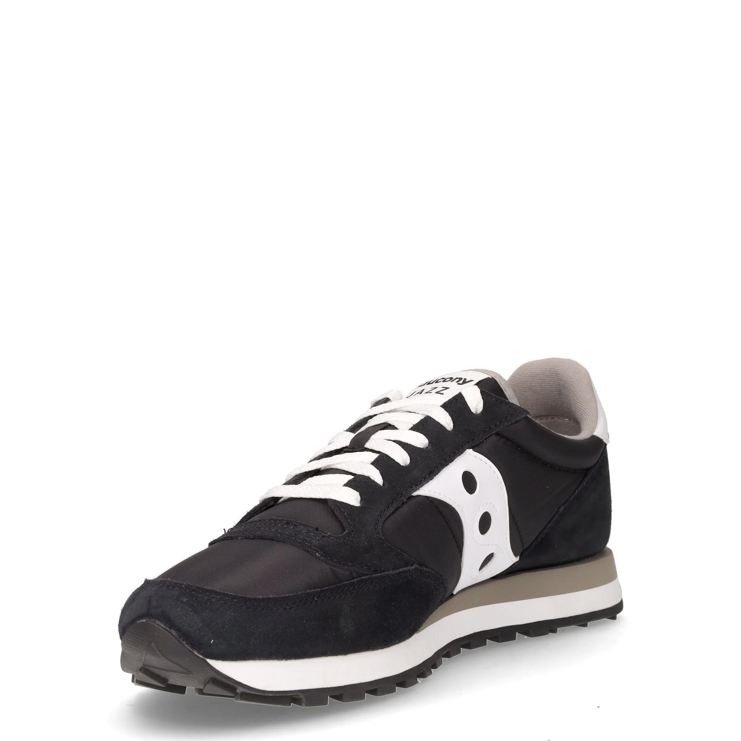 Jazz Original sneaker in pelle e tessuto nero bianco - Image 3