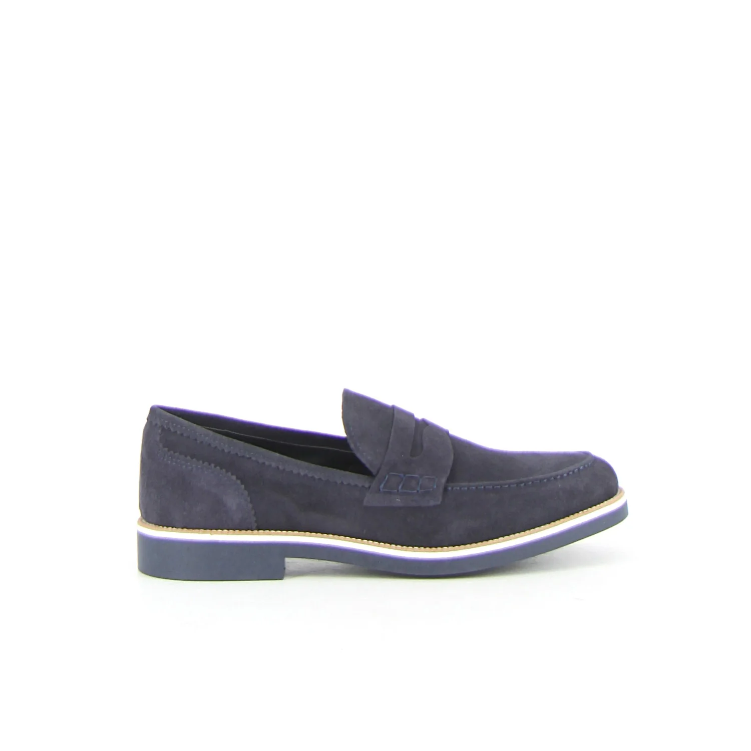 Mocassino blu