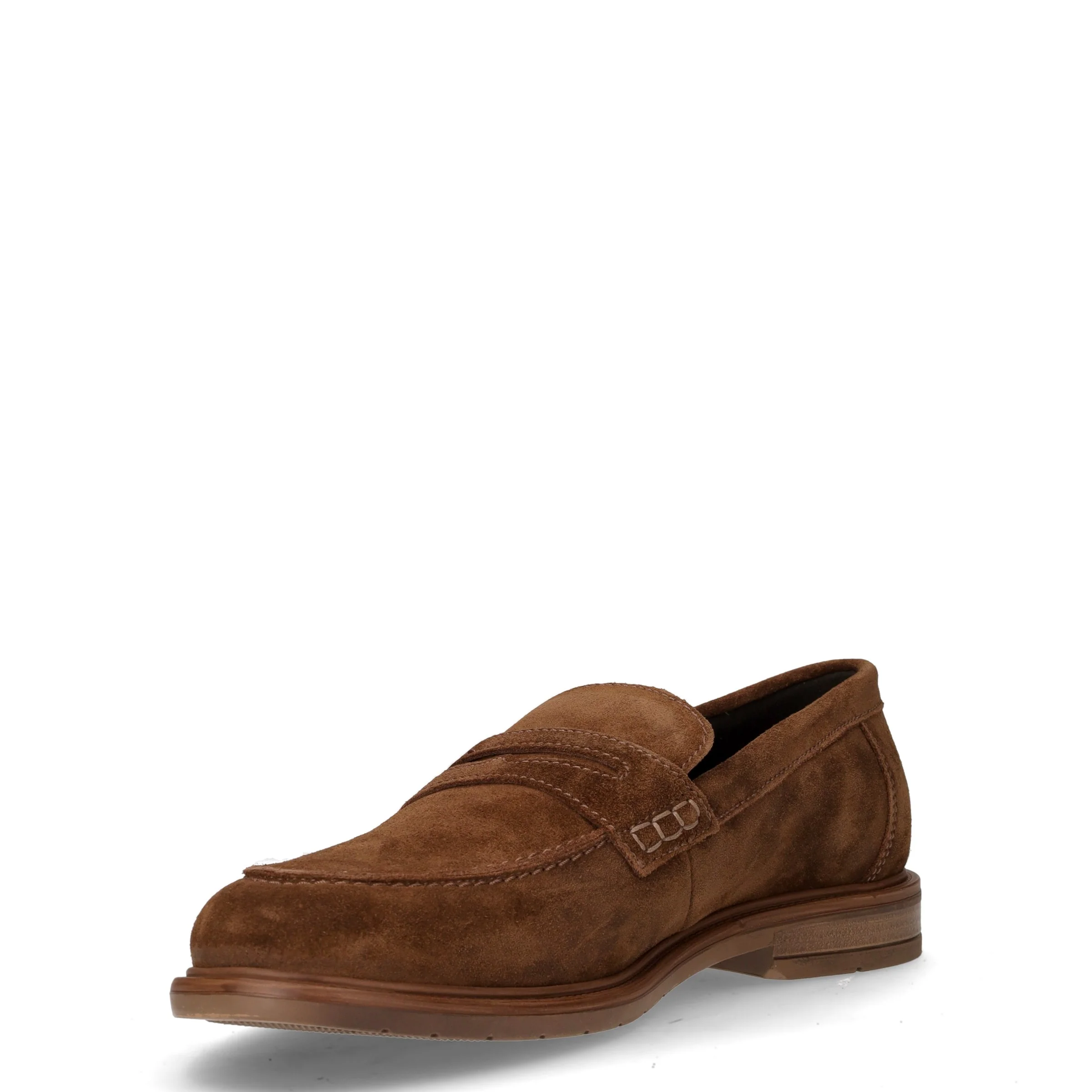 Mocassino in pelle taupe - Image 3
