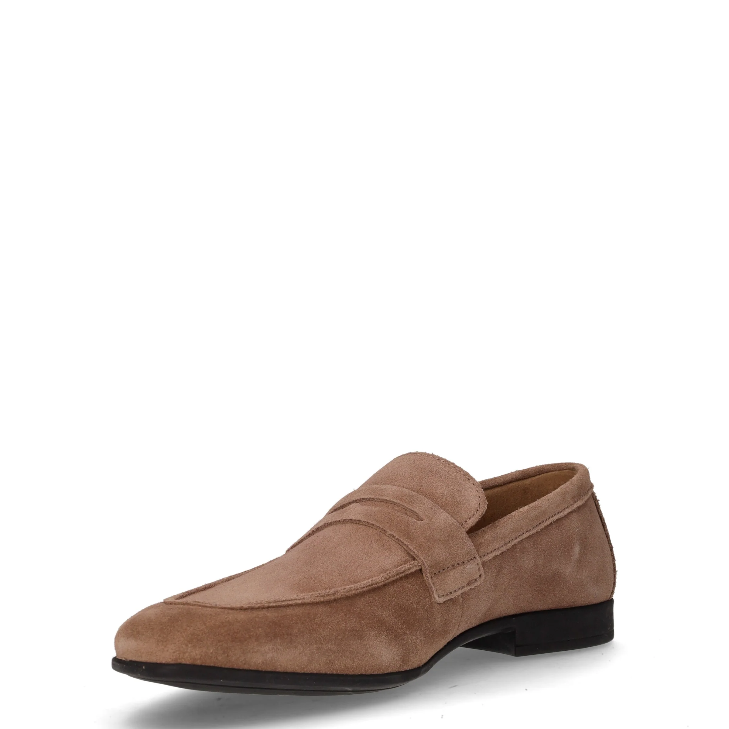 Mocassino in pelle taupe - Image 3
