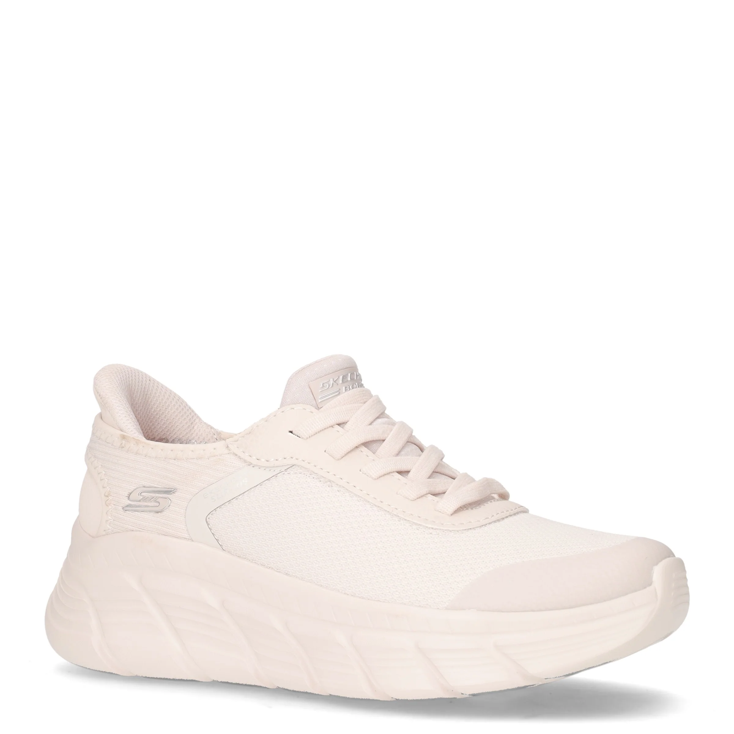 Bobs B Flex Hi Linear Force sneaker slip ins in tessuto bianco - Image 2