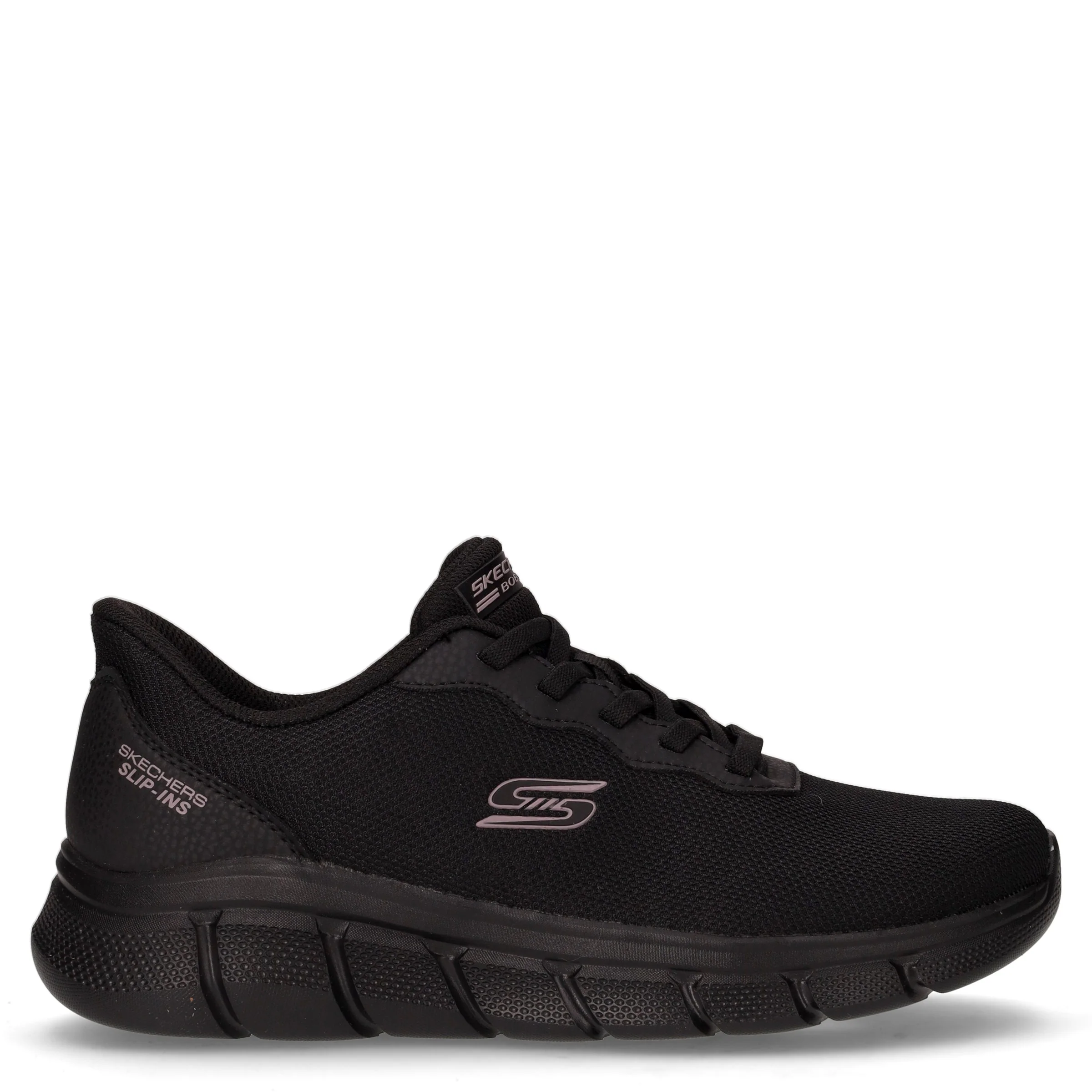 Bobs B Flex Lucy sneaker slip ins in tessuto nero