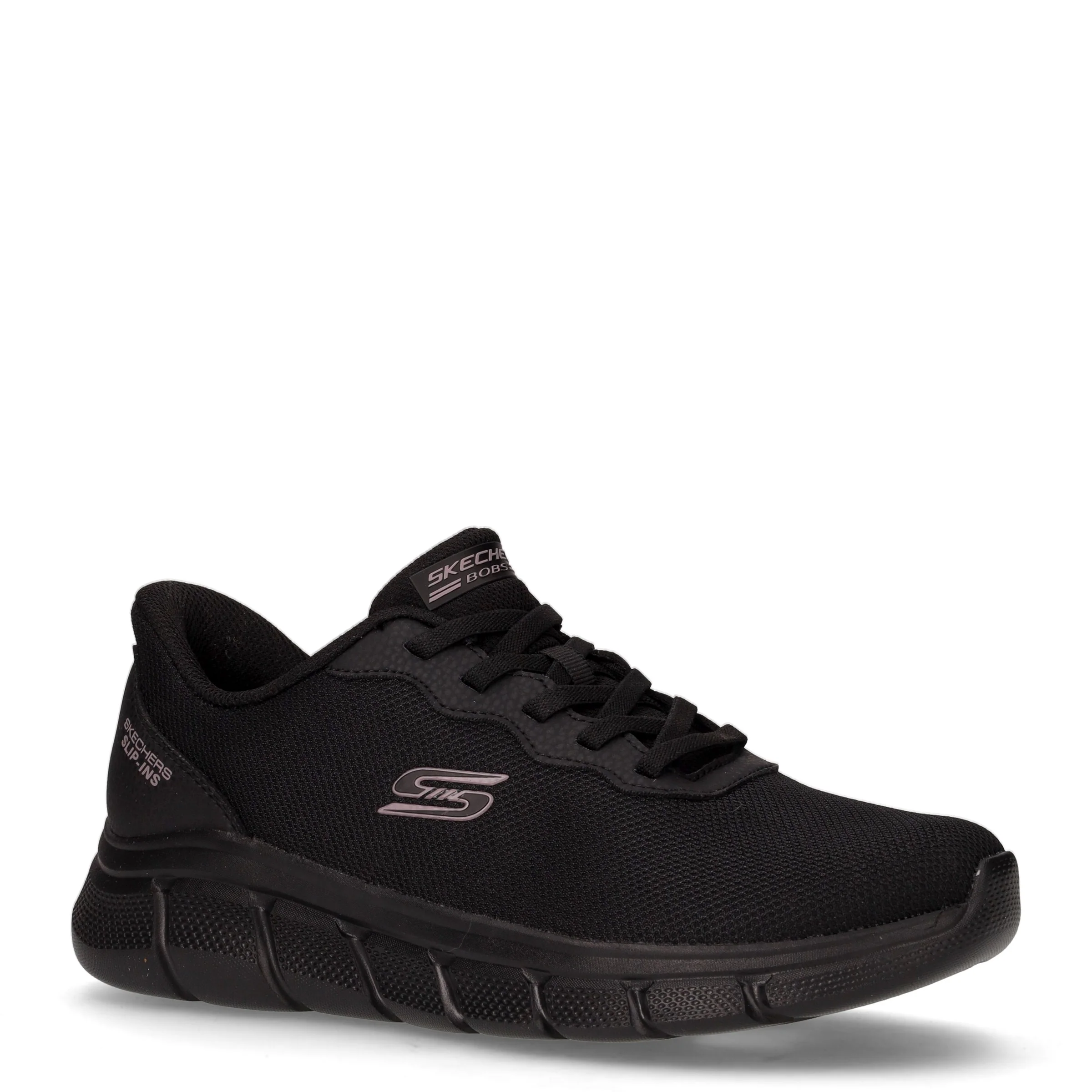 Bobs B Flex Lucy sneaker slip ins in tessuto nero - Image 2