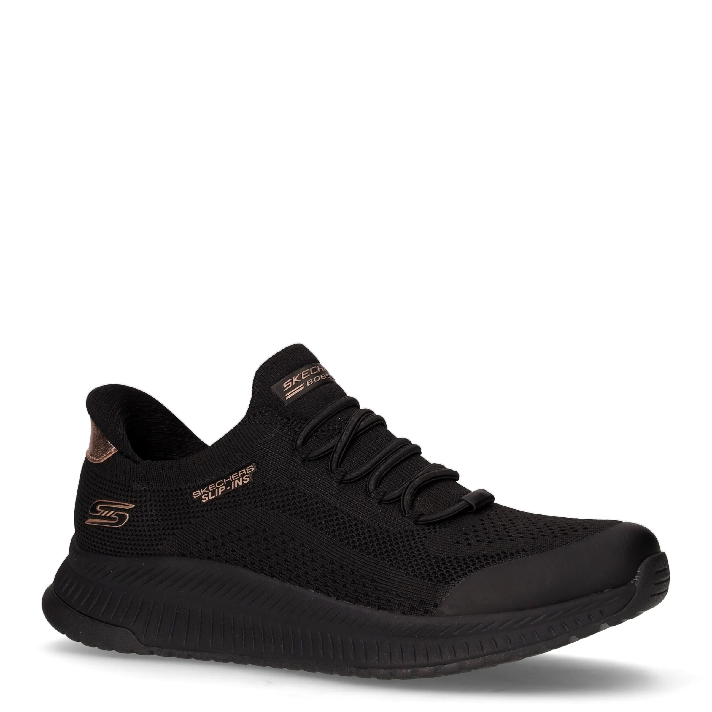 Bobs Squad 4 Dire Step sneaker slip ins in tessuto nero - Image 2