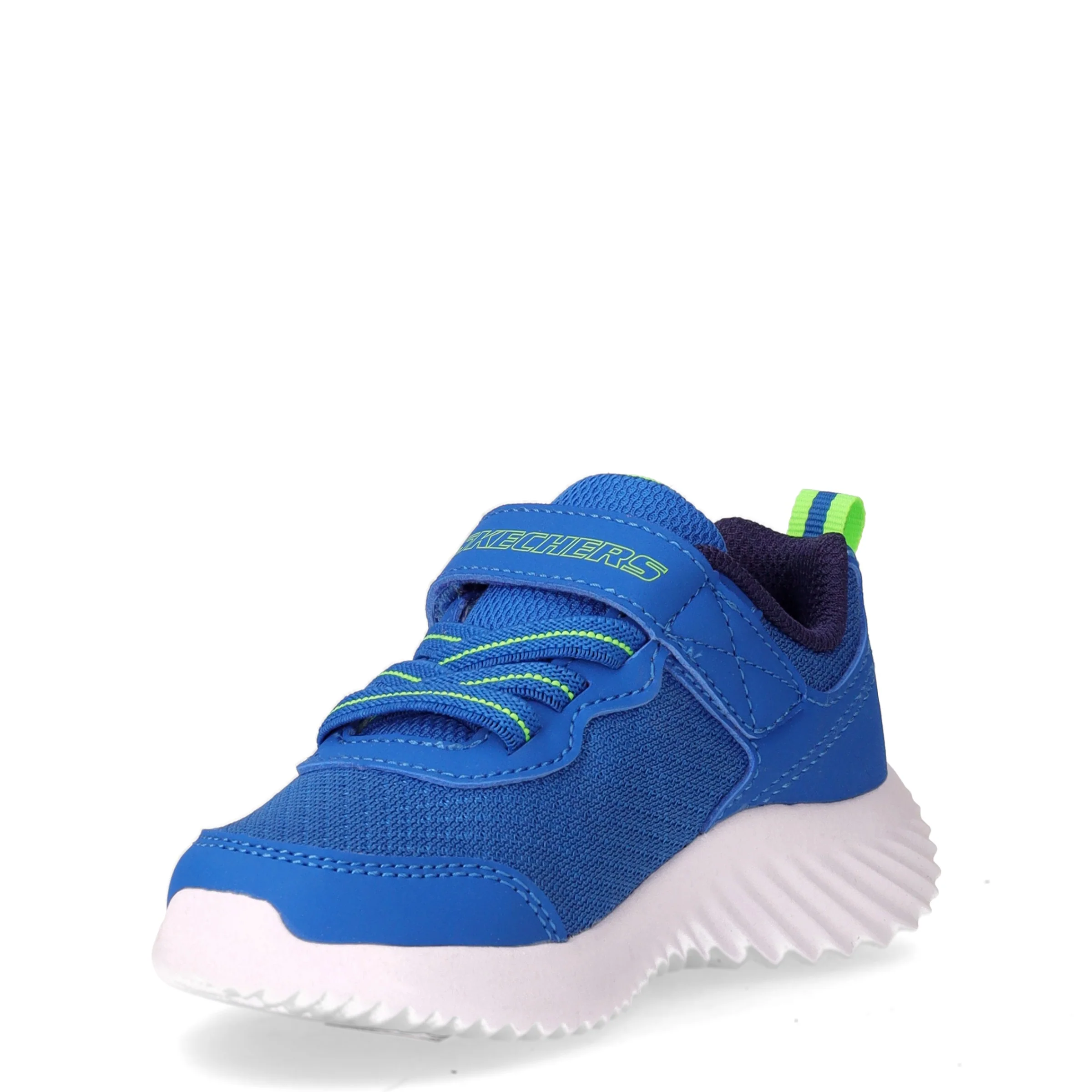 Bounder Techrox sneaker in tessuto ed ecopelle blu - Image 3
