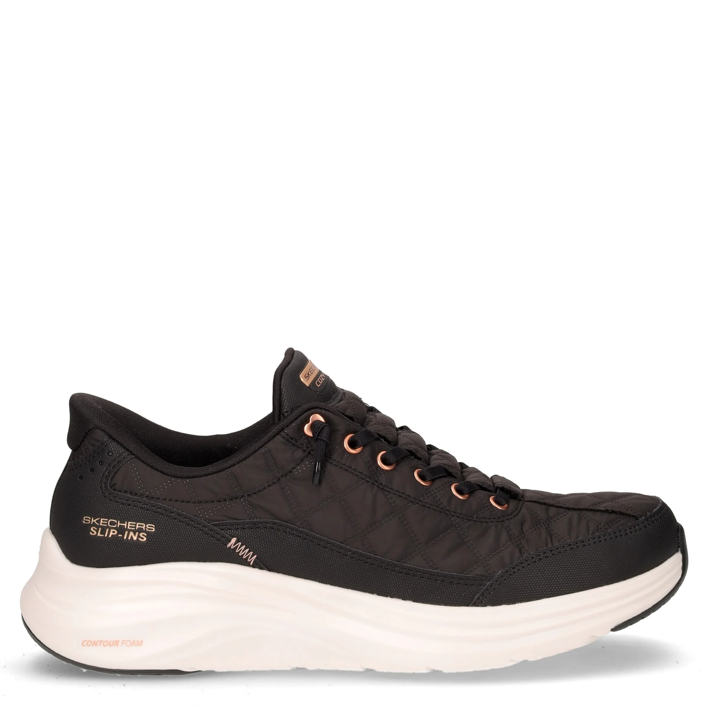 Contour Foam Golden Hour sneaker slip ins in tessuto nero