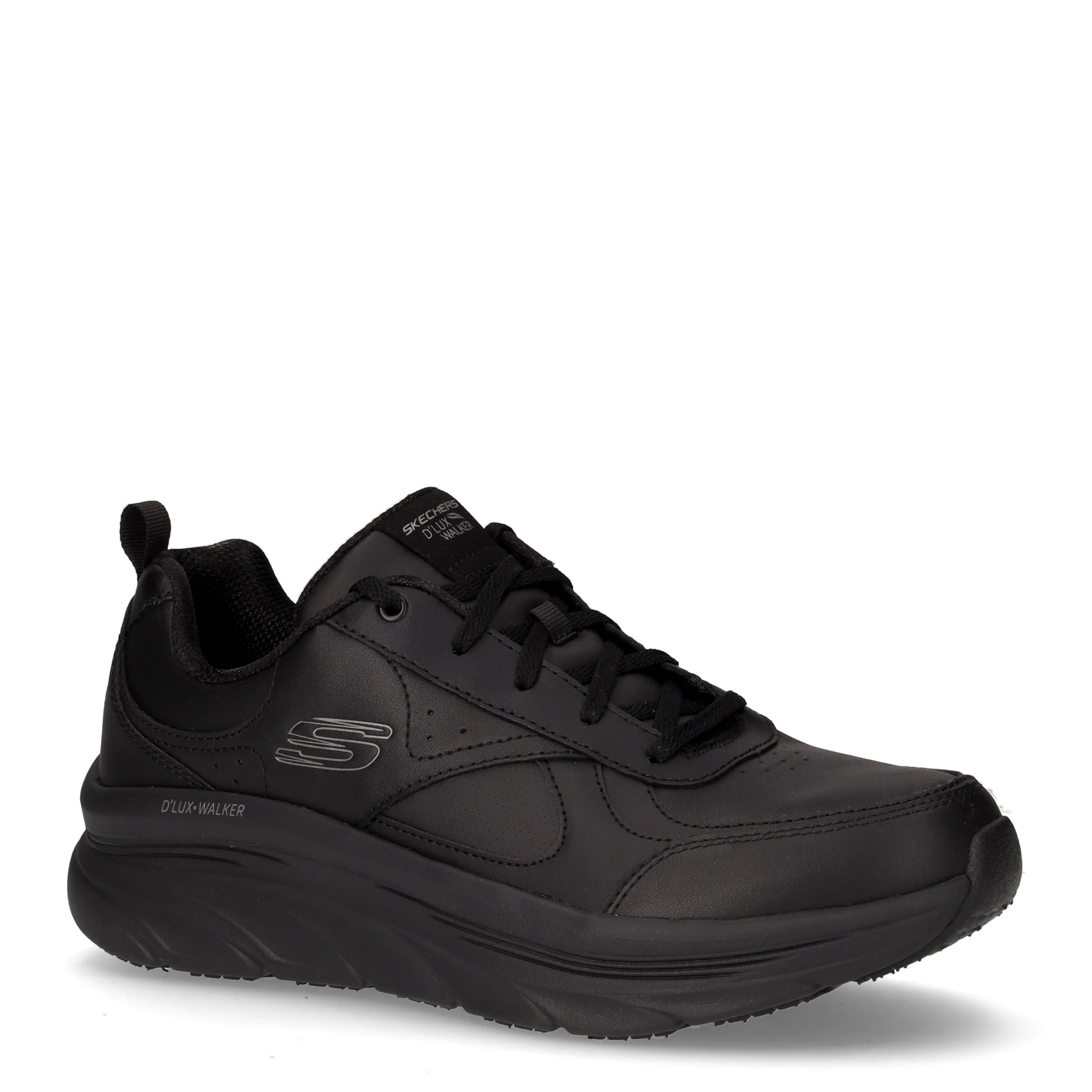 D'Lux Walker Timeless Path sneaker in ecopelle nero - Image 2