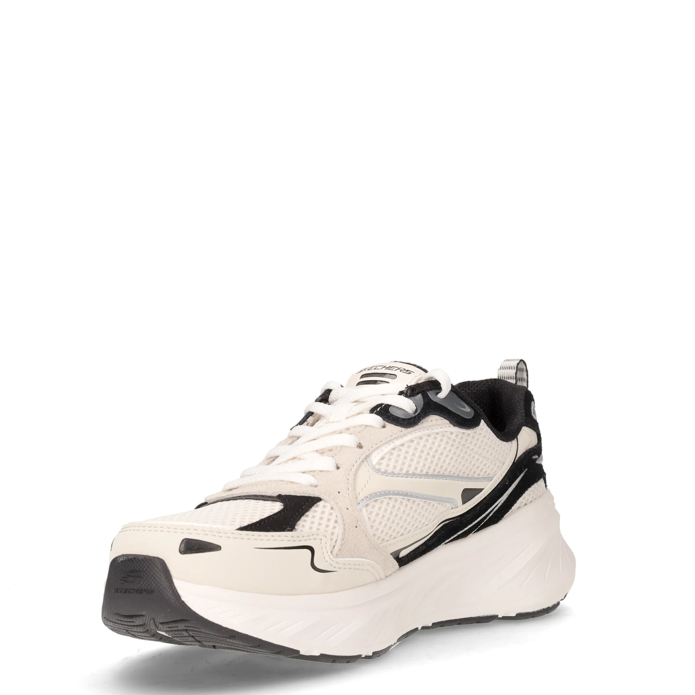 Edgeride Cool Fusion sneaker in tessuto ed ecopelle naturale nero - Image 3