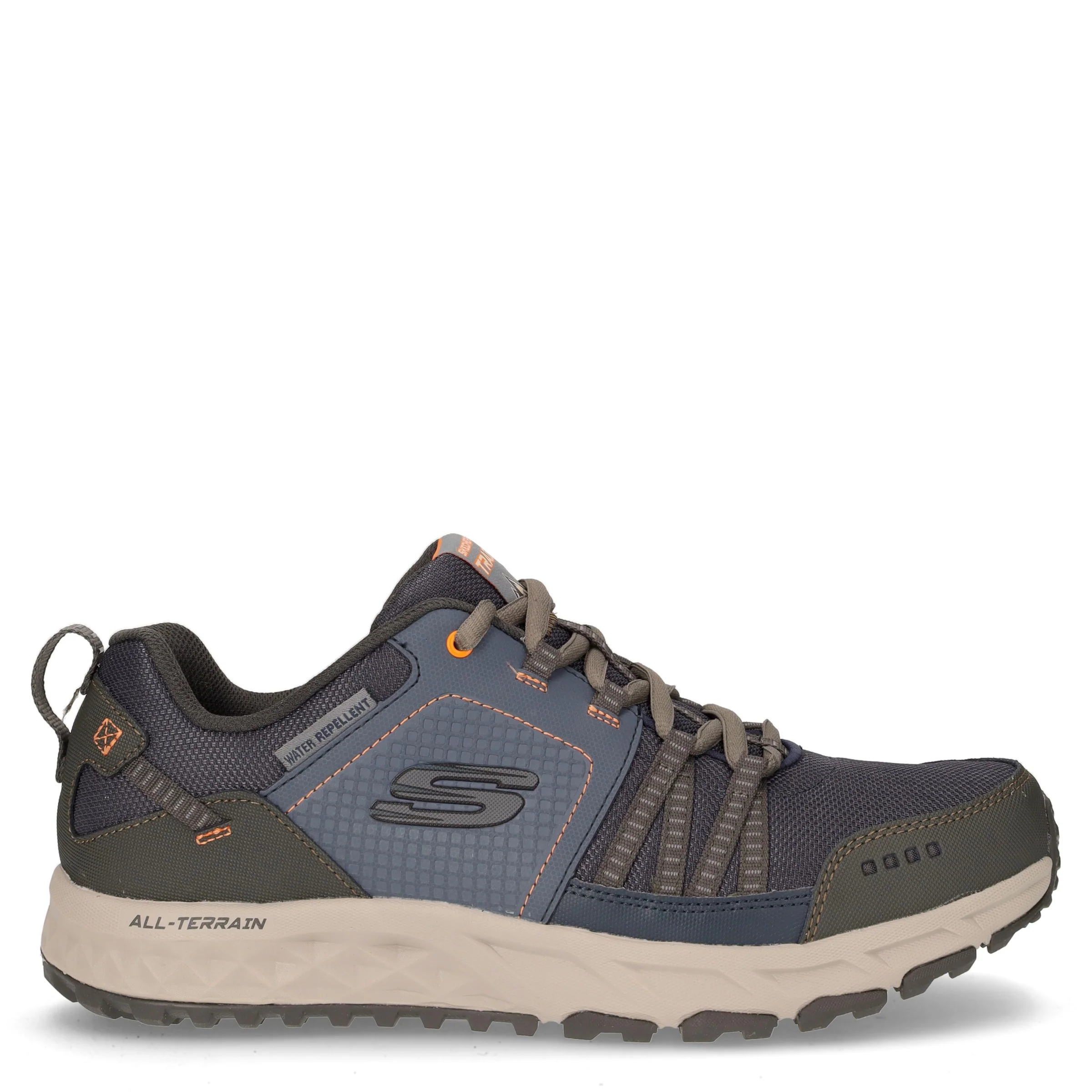 Escape plan sneaker waterproof in tessuto blu arancio