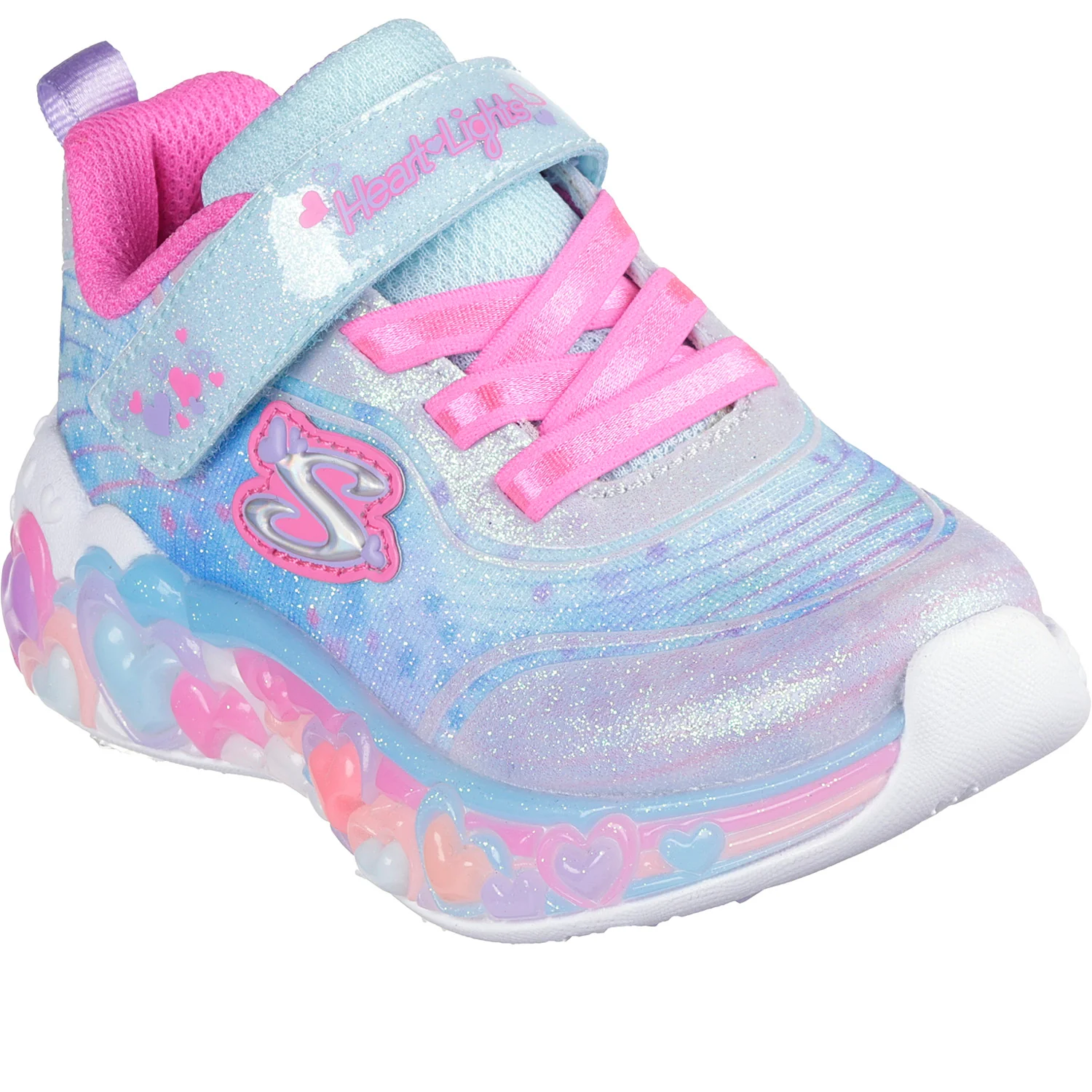 Eternal Heart Lights sneaker con luci bambina light blue muticolor - Image 2