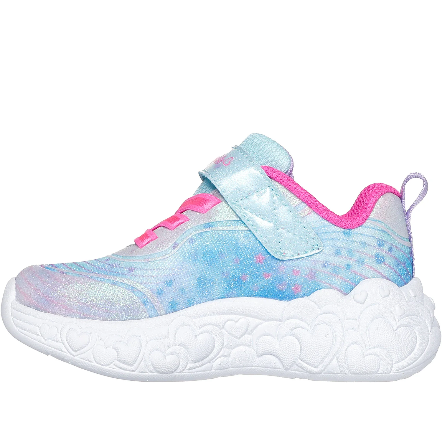 Eternal Heart Lights sneaker con luci bambina light blue muticolor - Image 3