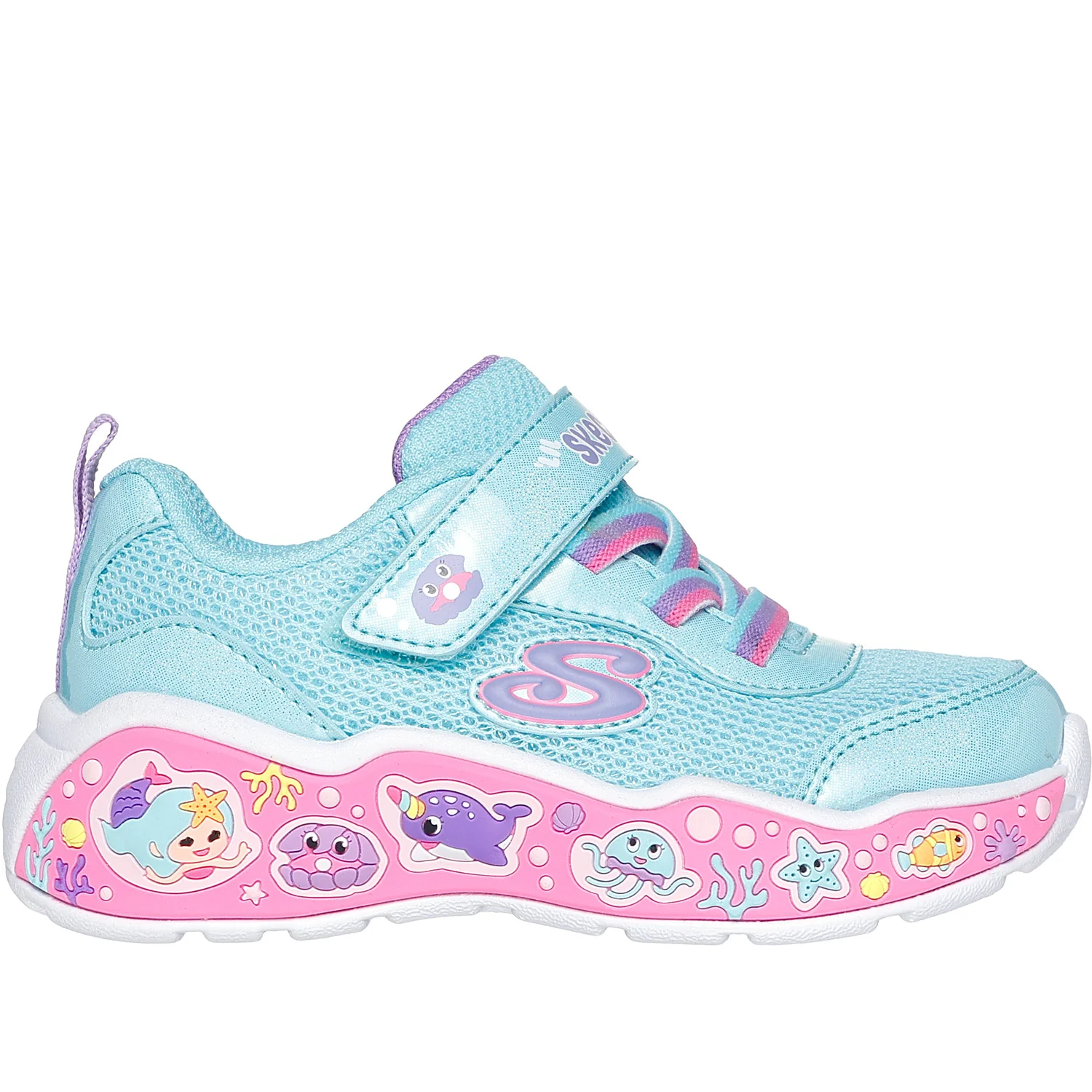 Fun Squad sneaker bambina turquoise multicolor