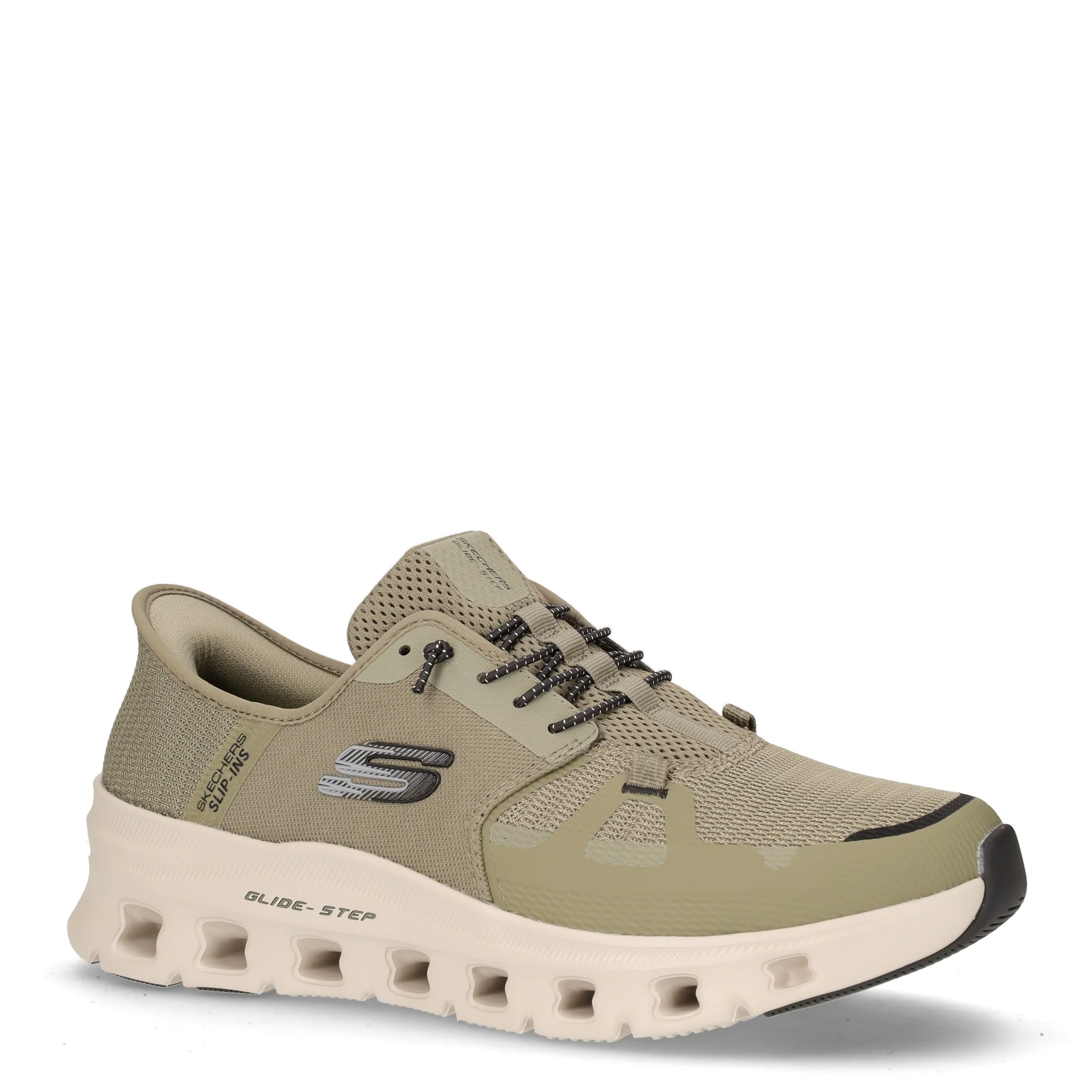 Glide Step Pro sneaker slip ins in tessuto oliva - Image 2