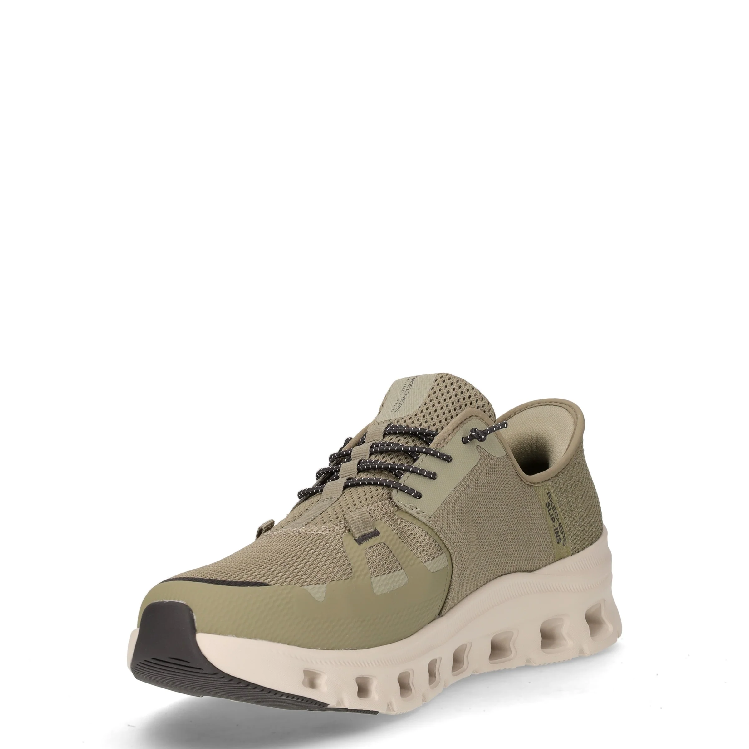 Glide Step Pro sneaker slip ins in tessuto oliva - Image 3