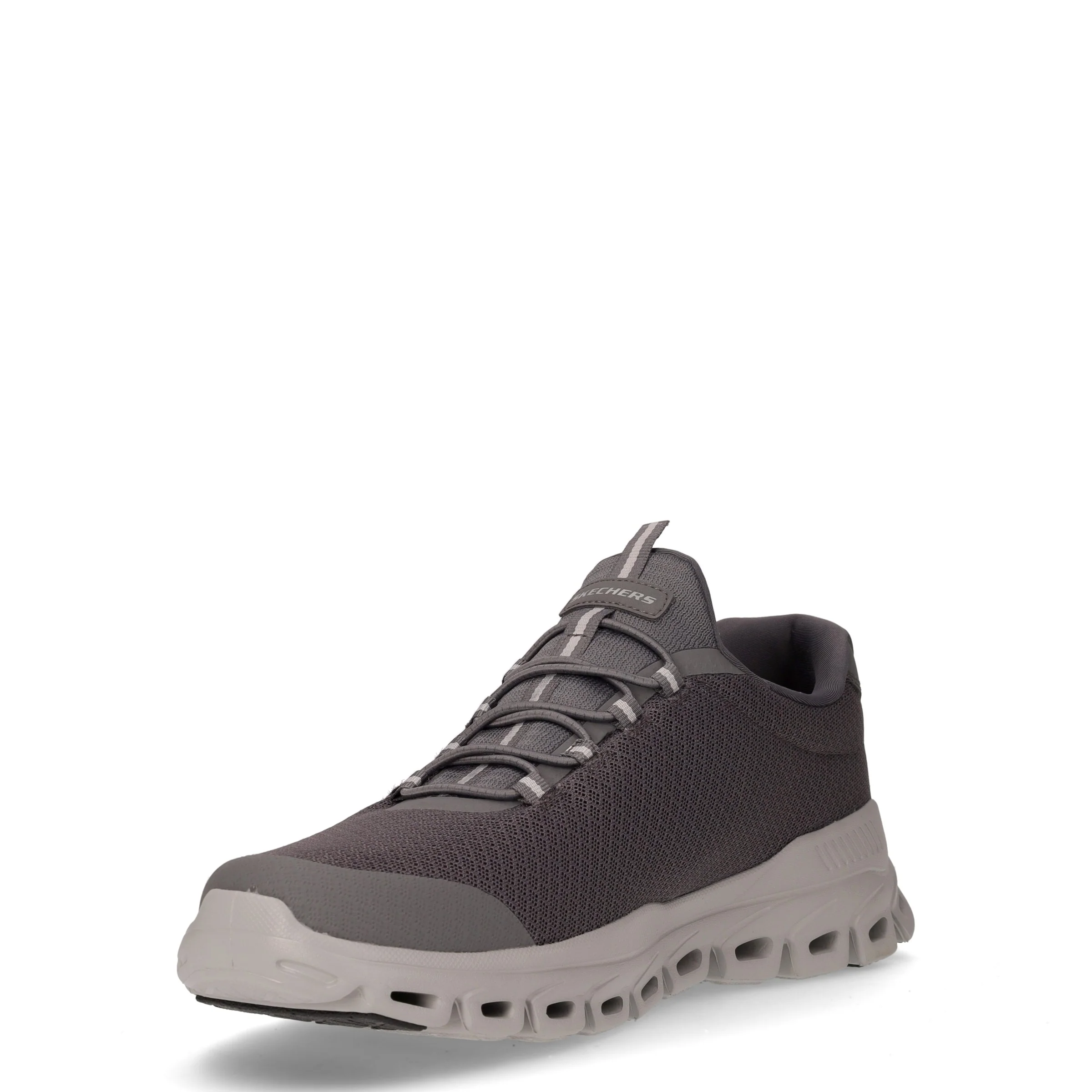 Glide Step Sylo sneaker in tessuto ed ecopelle grigio - Image 3