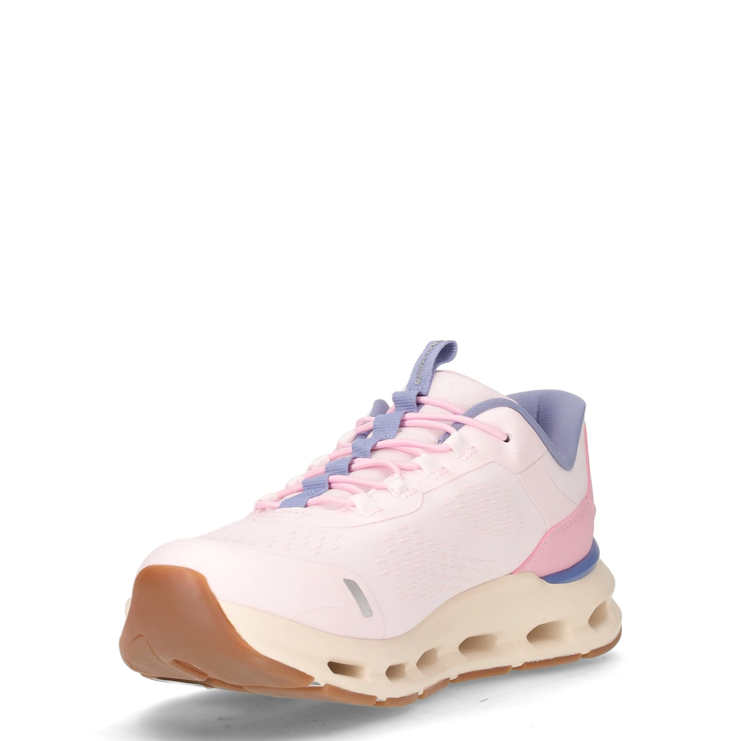 Glide Step Vista Lane sneaker slip ins ragazza in tessuto rosa chiaro - Image 3