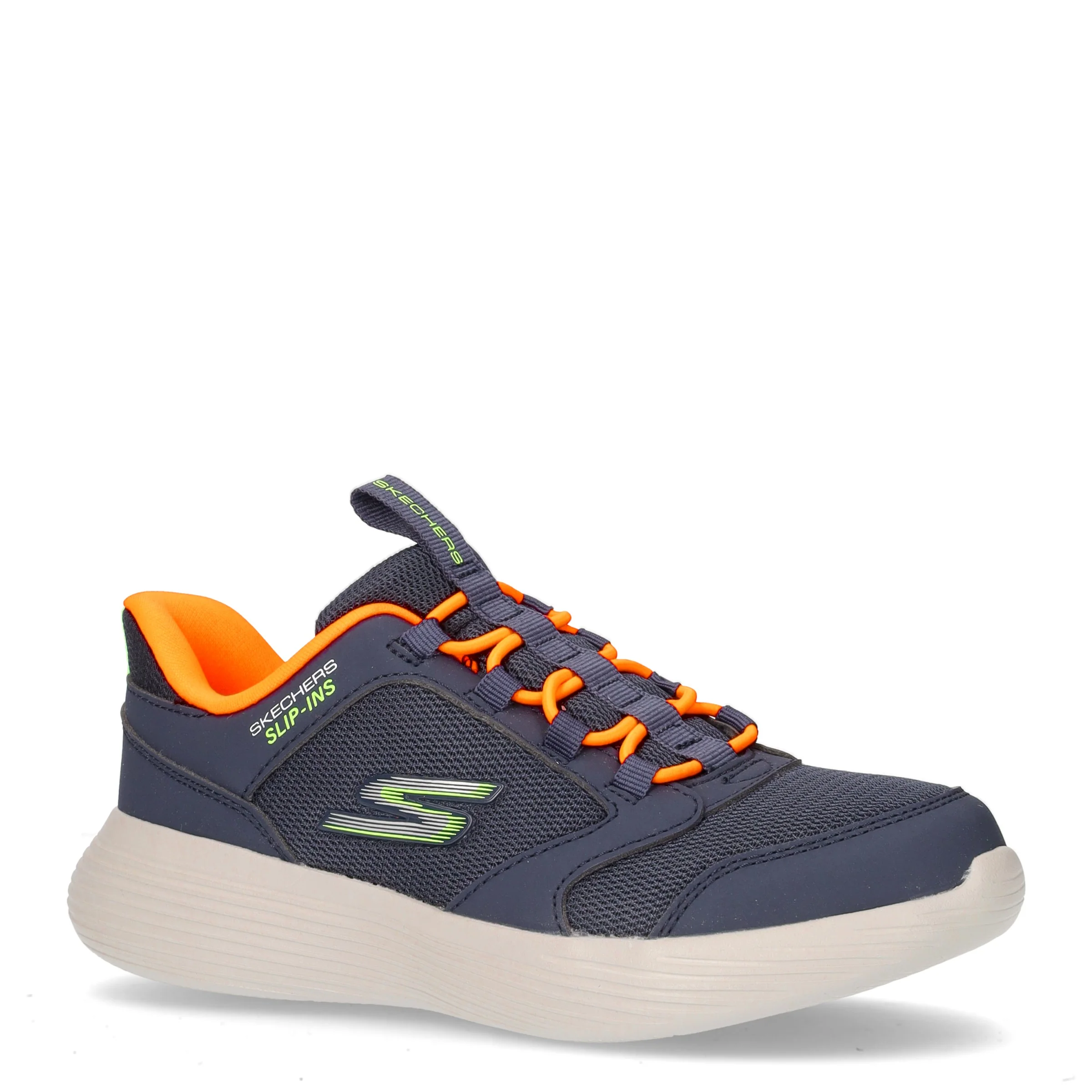 Go run 400 turbo brisk sneaker slip ins da bambino in tessuto blu - Image 2
