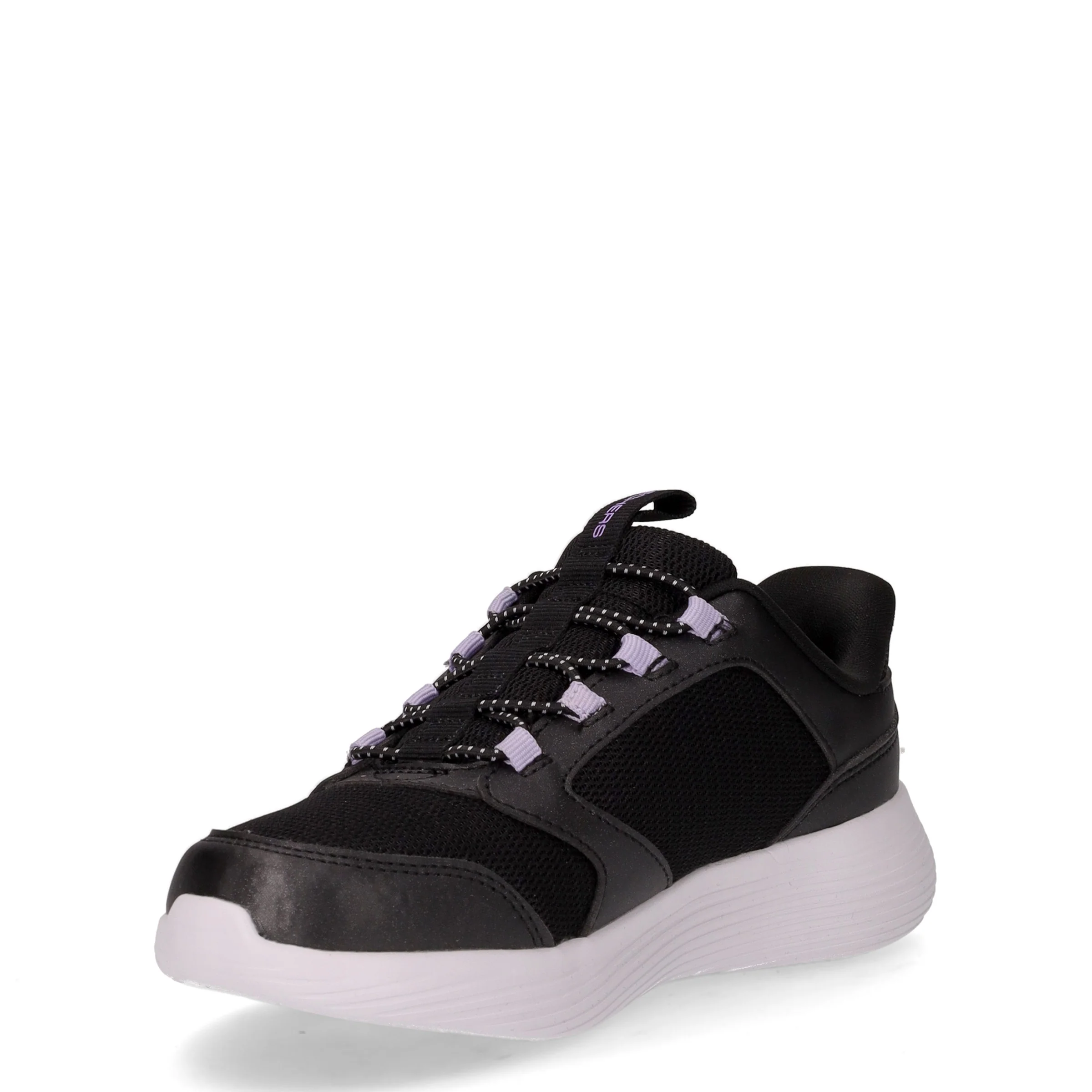Go Run 400 V2 Tetra Speed sneaker slip on bambina in tessuto nero - Image 3