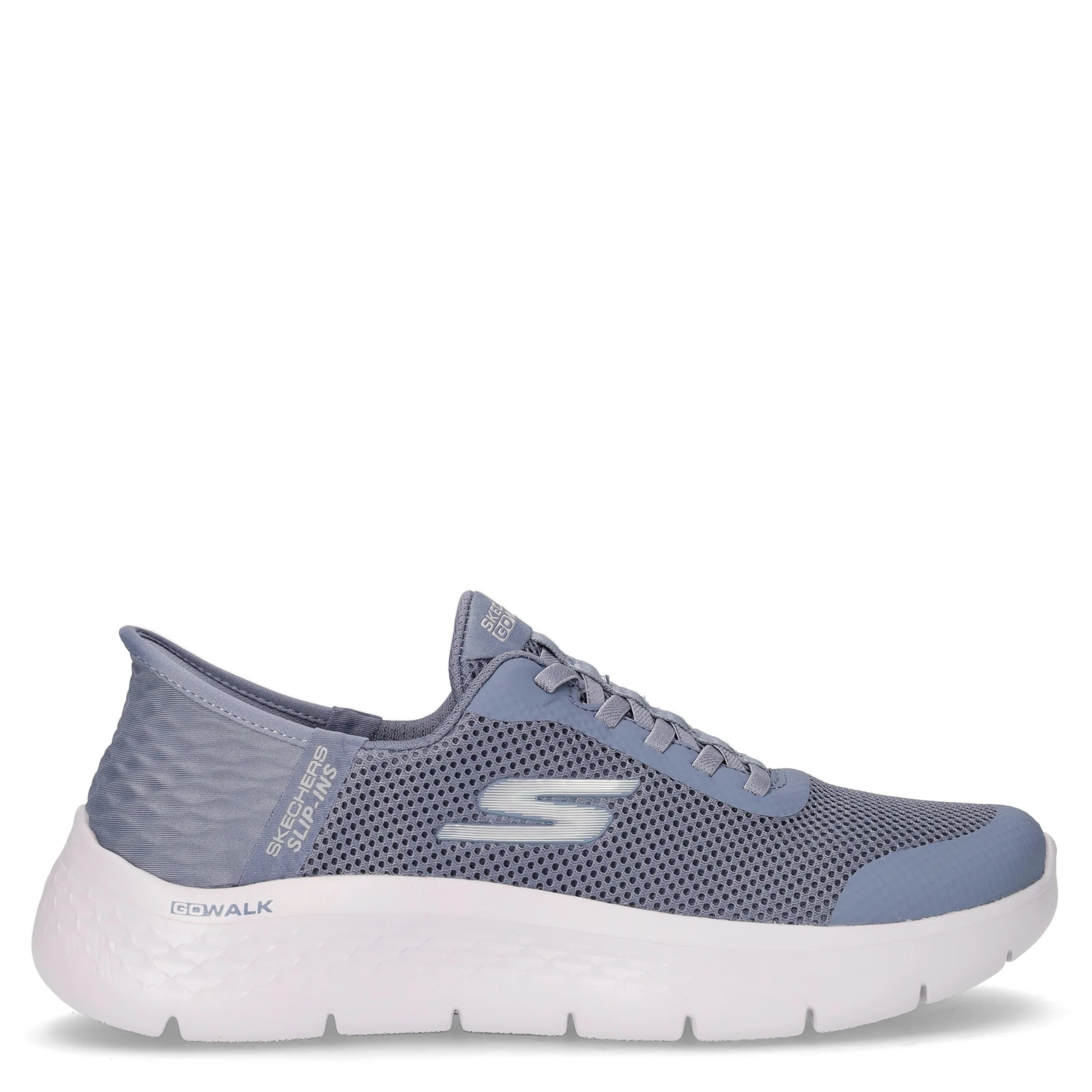 Go Walk Flex Grand Entry sneaker slip ins in tessuto blu