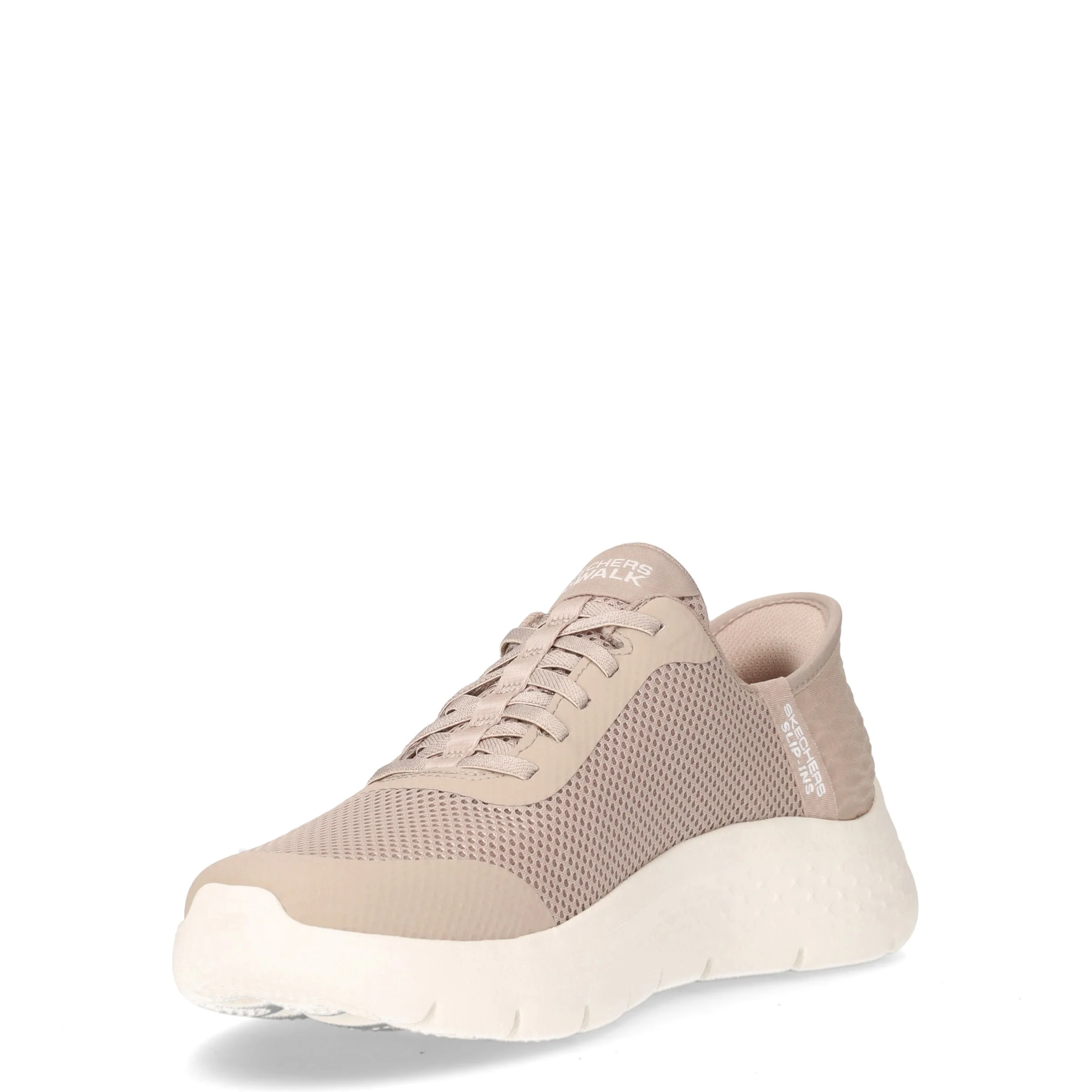 Go Walk Flex Grand Entry sneaker slip ins in tessuto taupe - Image 3