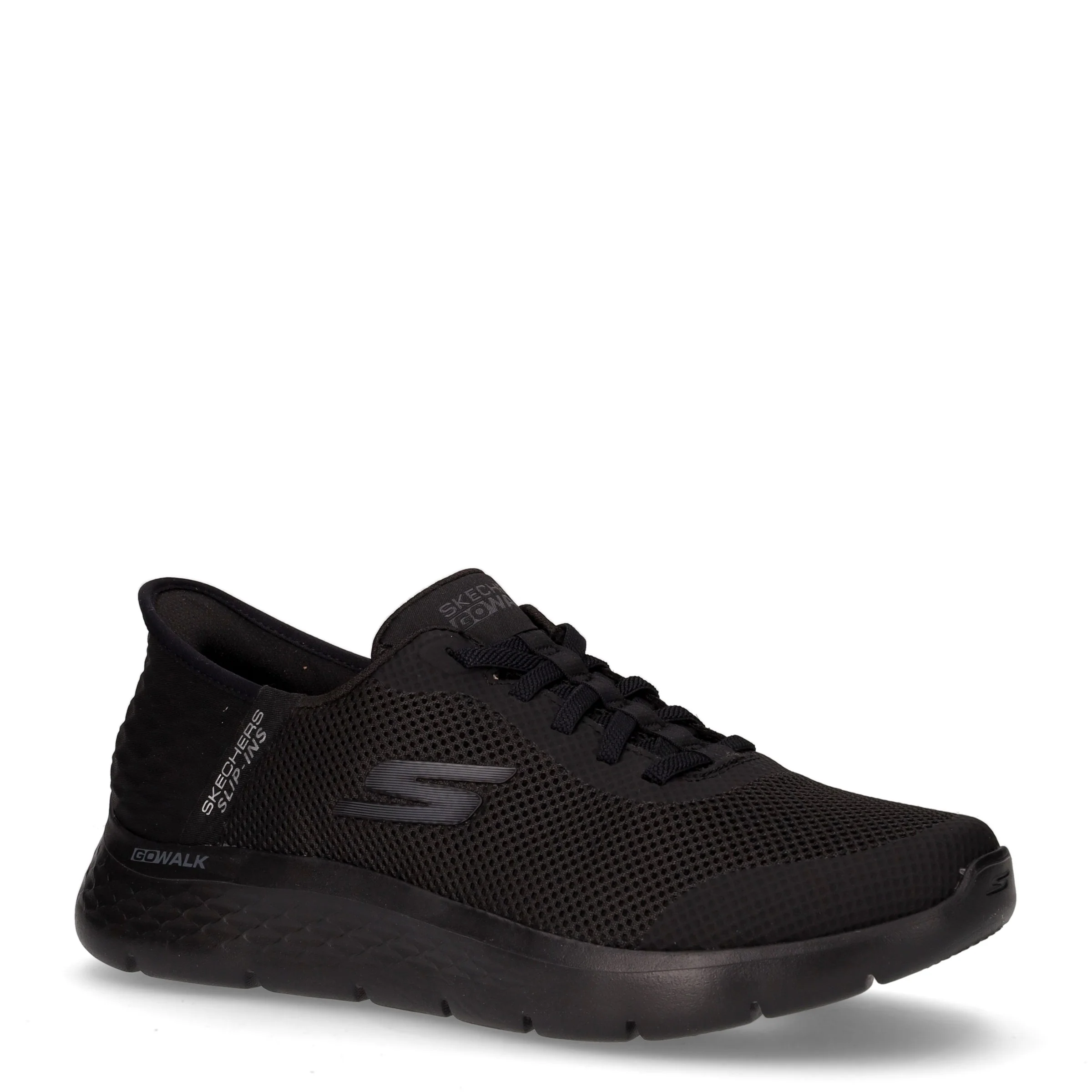 Go Walk Flex Hands Up sneaker slip ins in tessuto nero - Image 2
