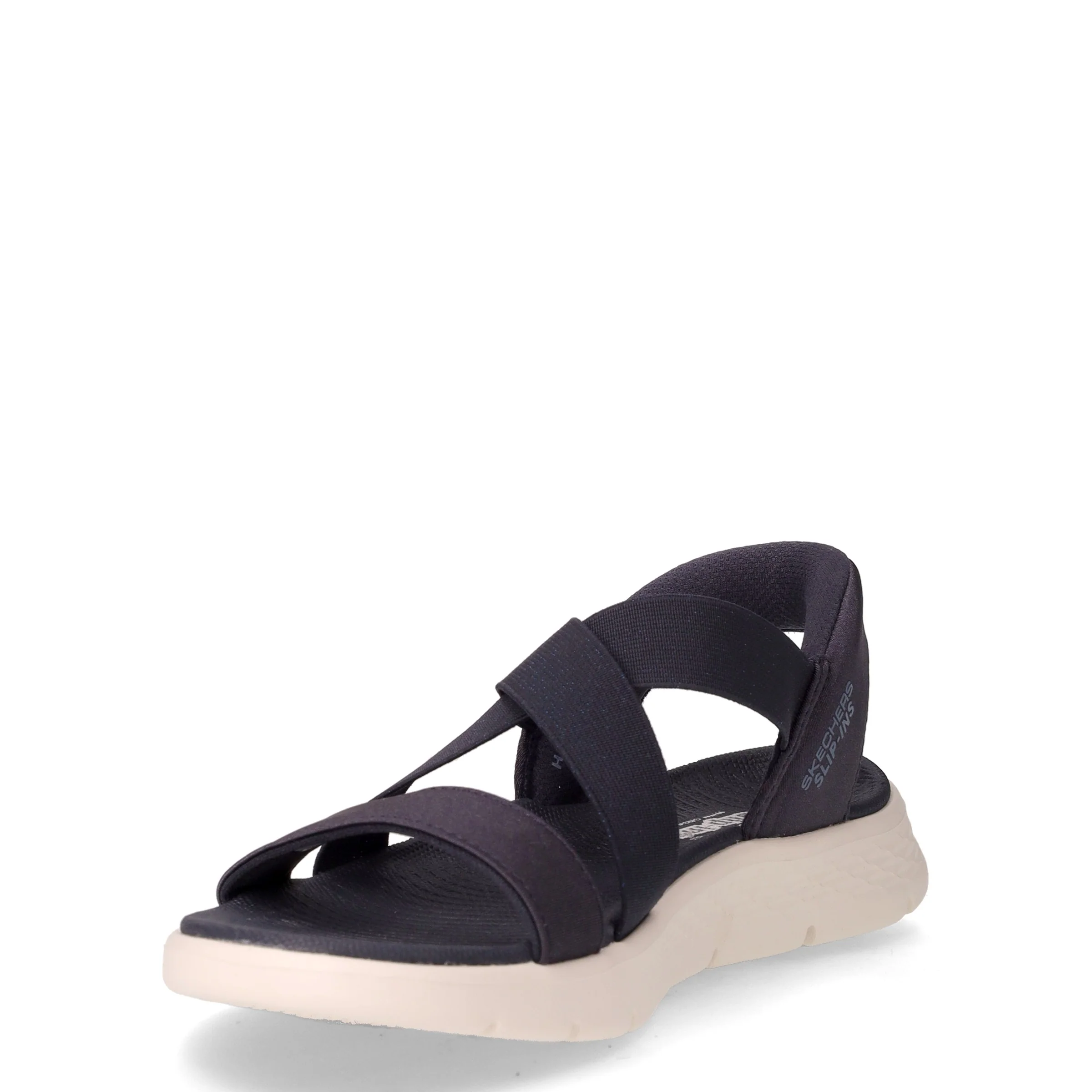 Go Walk Flex sandalo in tessuto blu navy - Image 3