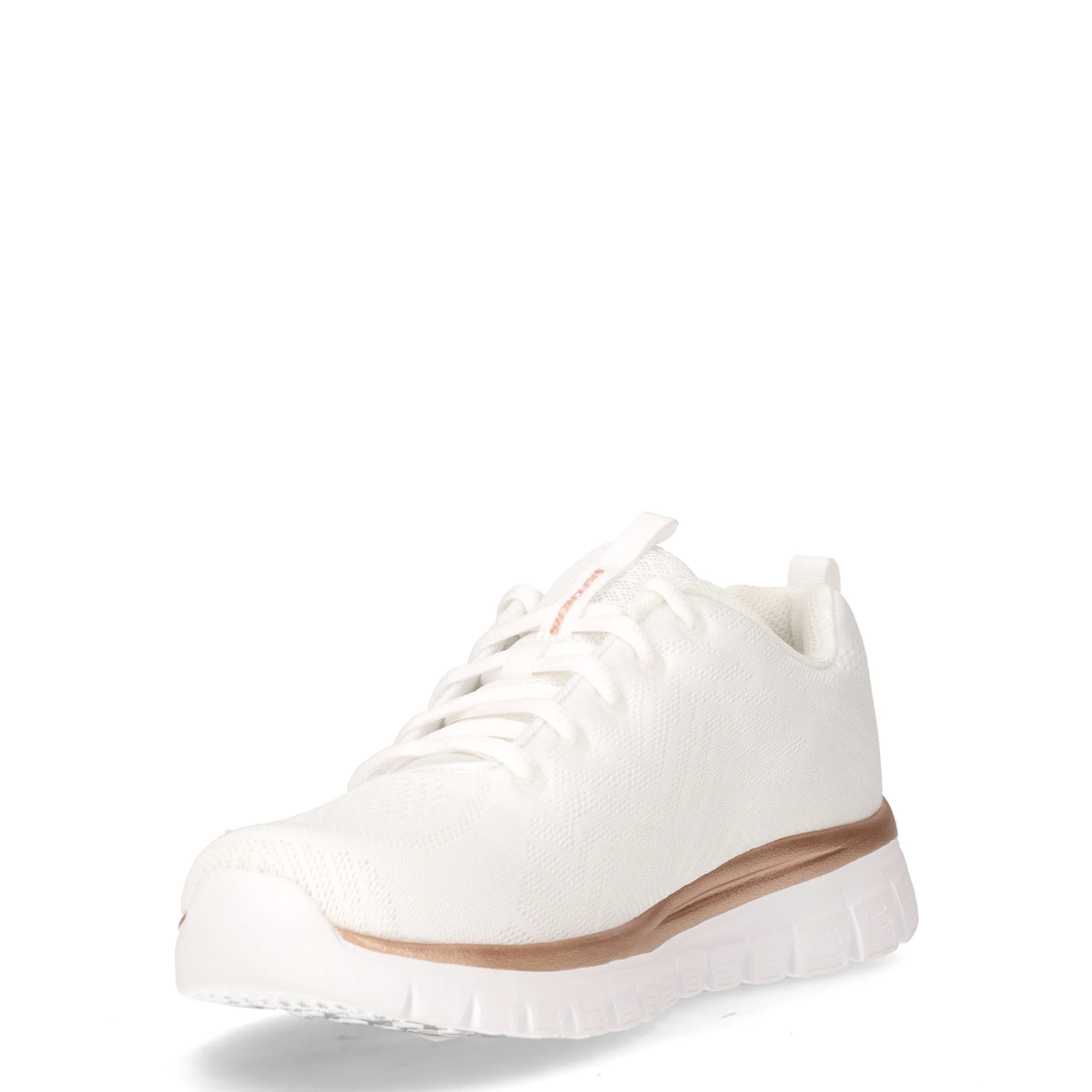 Graceful Get Connected sneaker in tessuto bianco oro rosa - Image 3