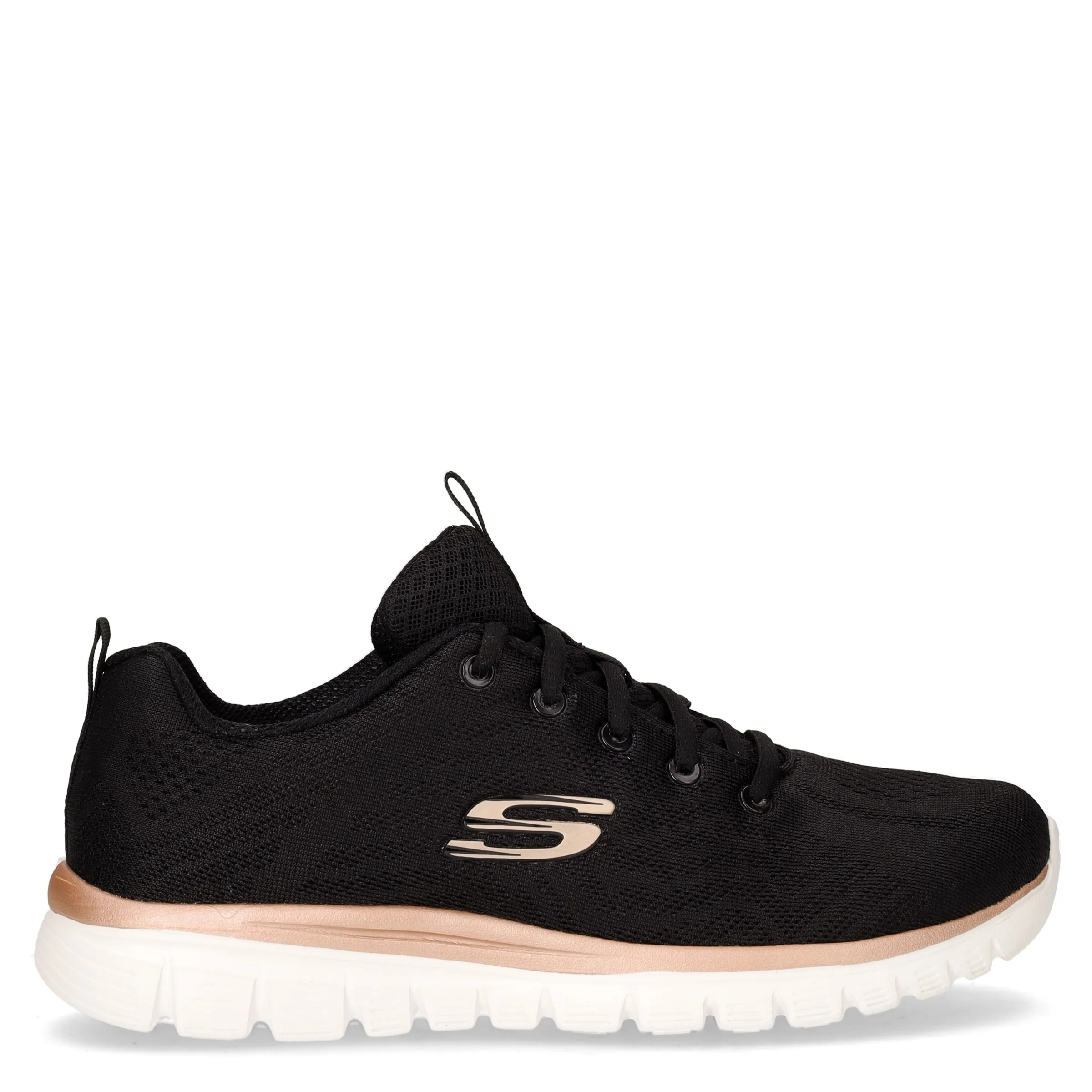 Graceful Get Connected sneaker in tessuto nero oro