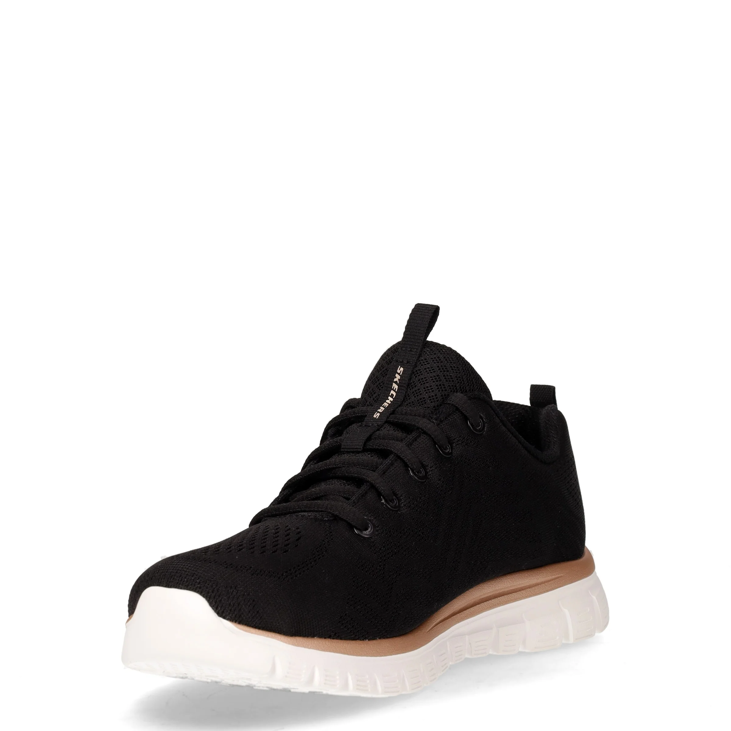 Graceful Get Connected sneaker in tessuto nero oro - Image 3