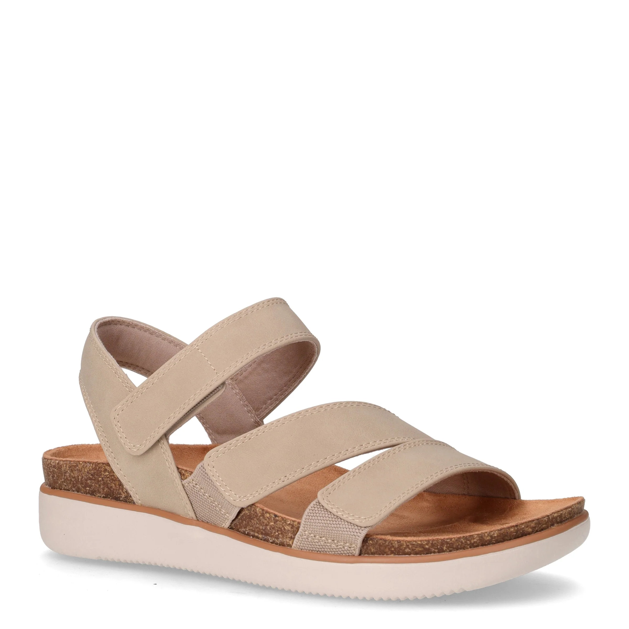 Lifted Comfort sandalo in ecopelle con zeppa taupe - Image 2