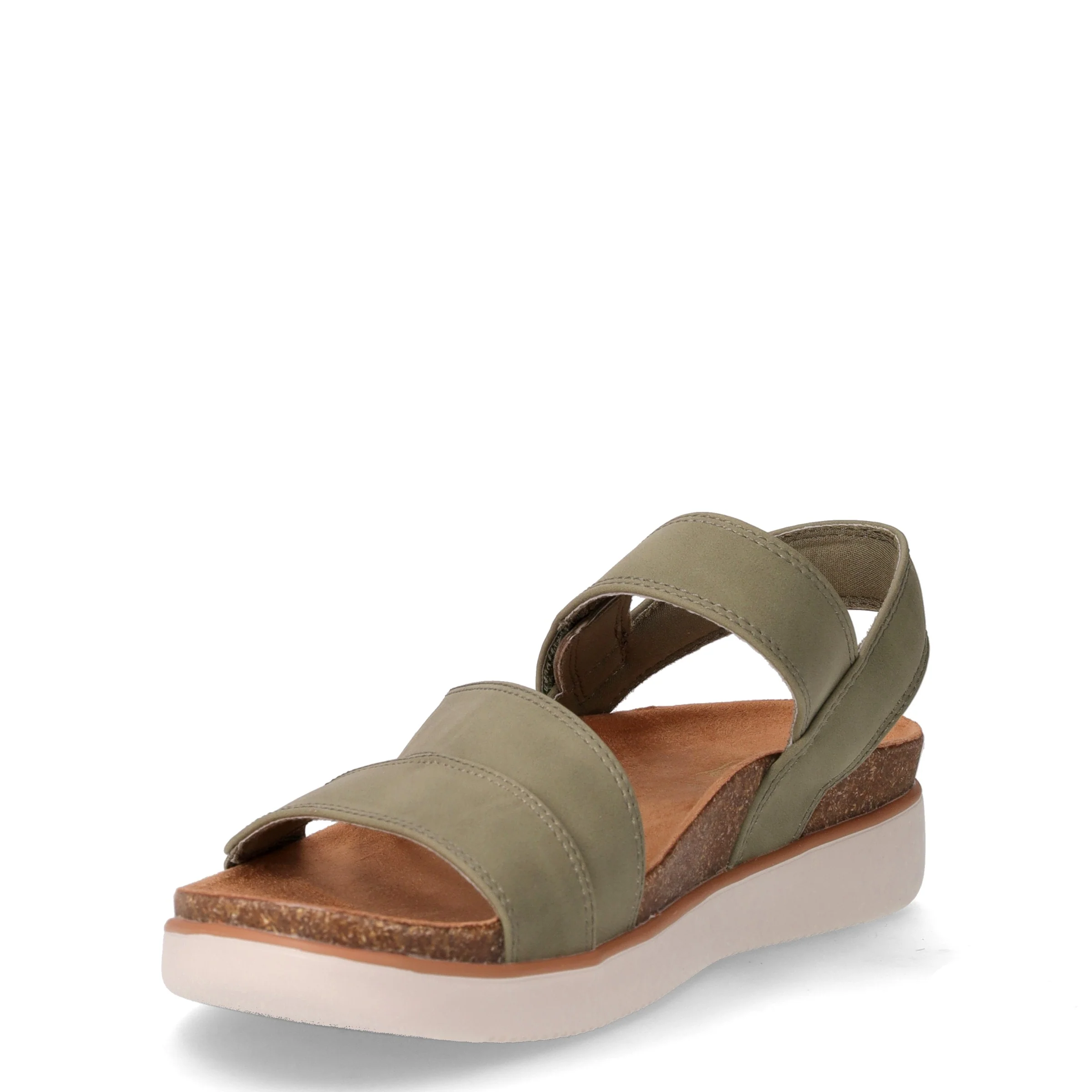 Lifted Comfort sandalo in ecopelle oliva - Image 3