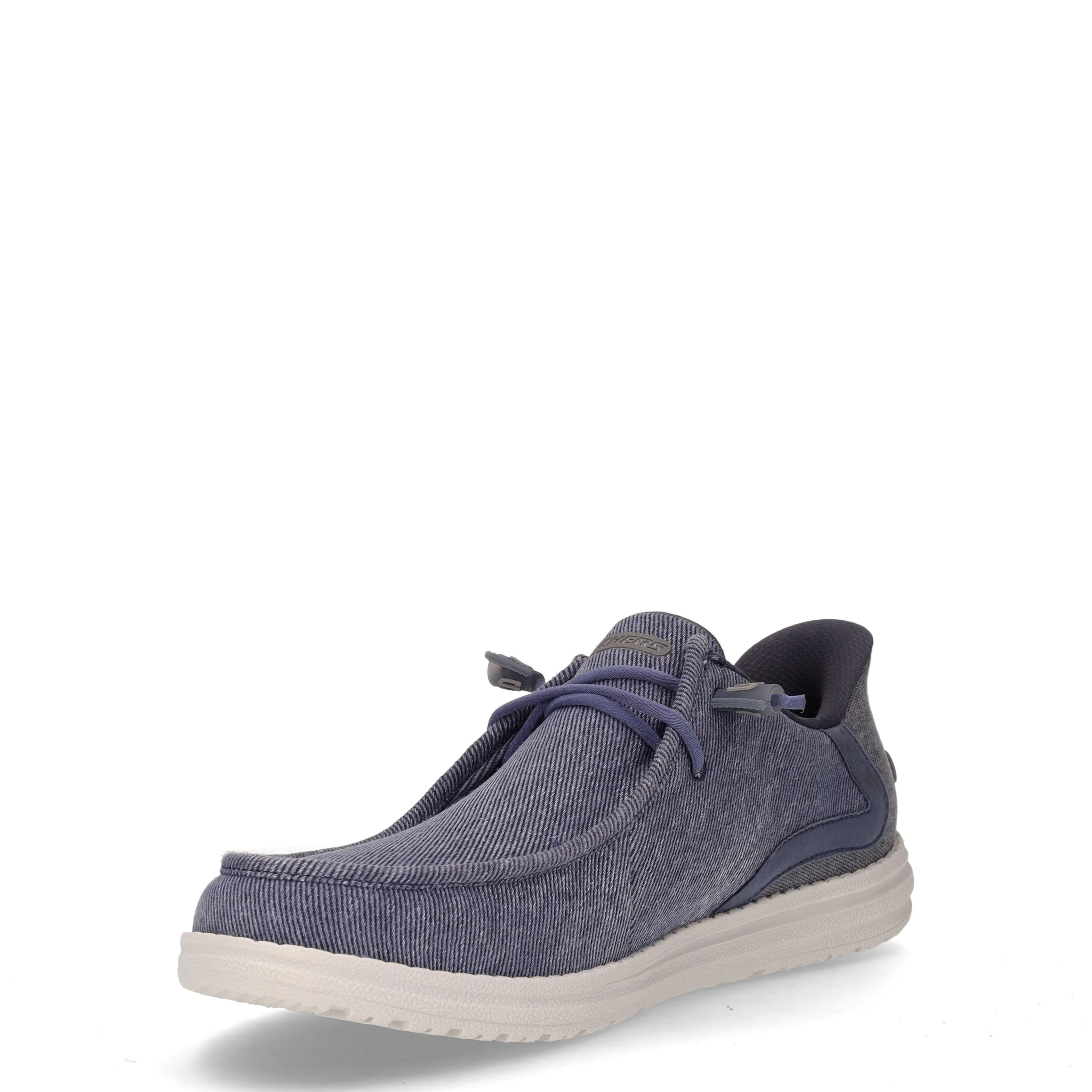 Melson Coronado stringata sportiva in tessuto denim - Image 3
