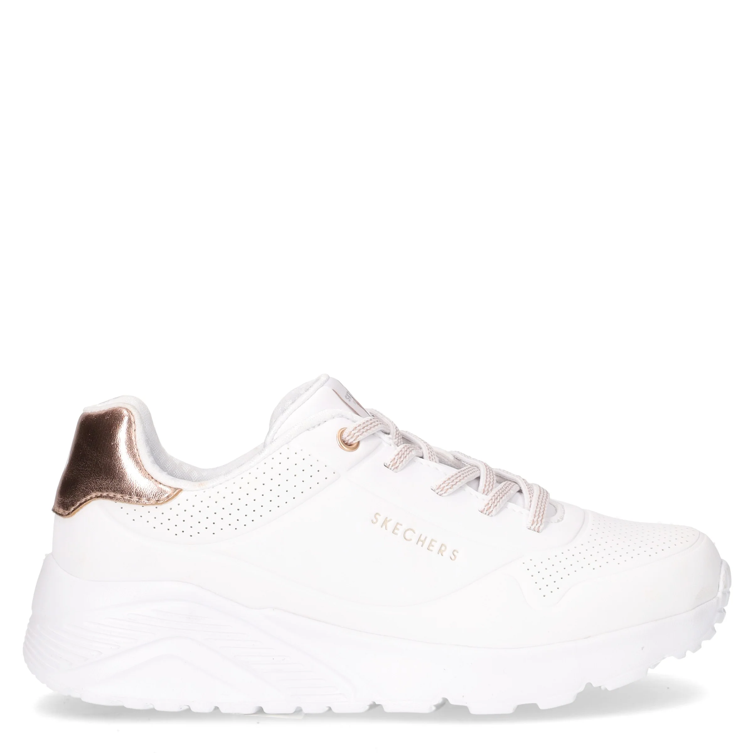 Metallic Mode sneaker bambina white