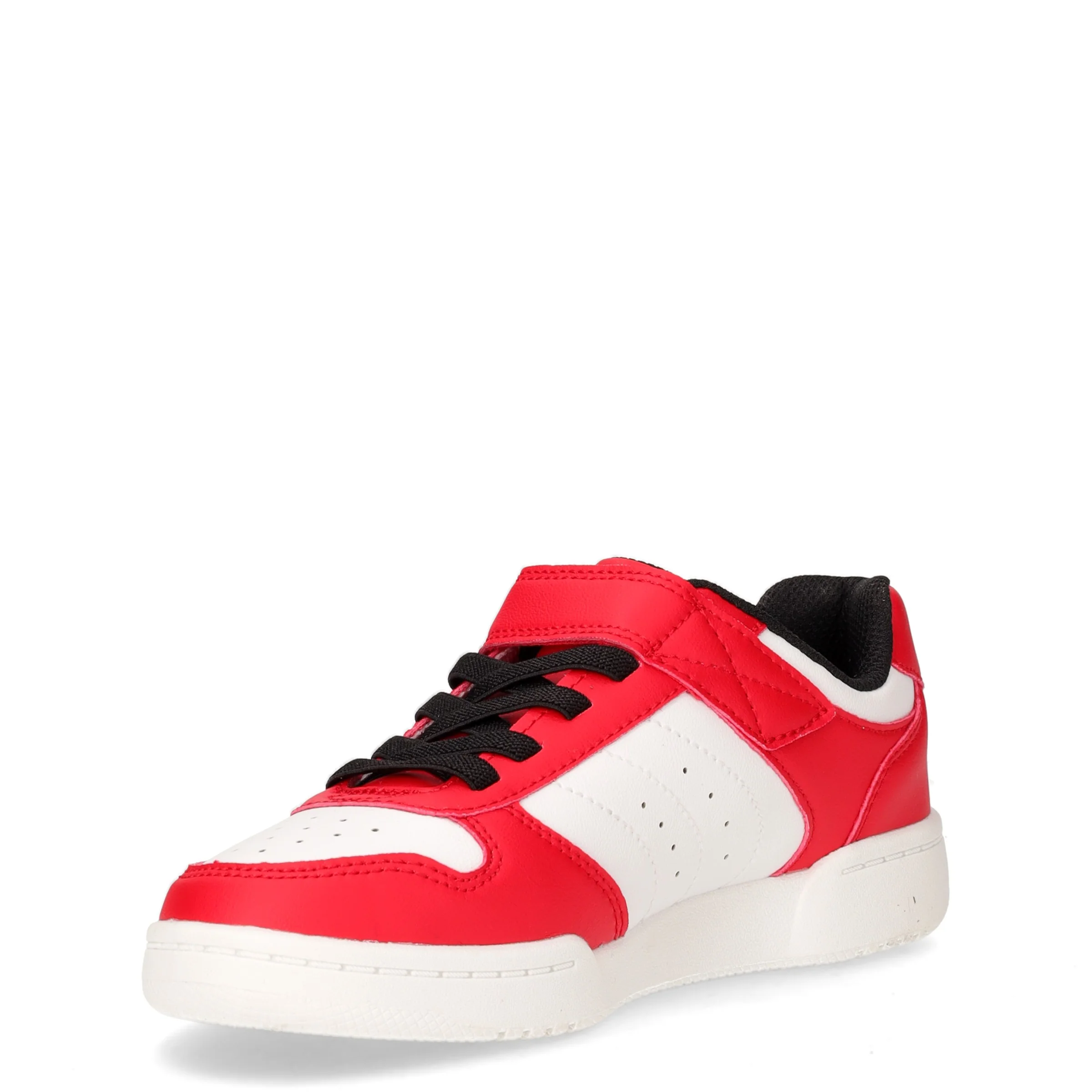 Quick Street sneaker bambino in ecopelle rosso bianco - Image 3