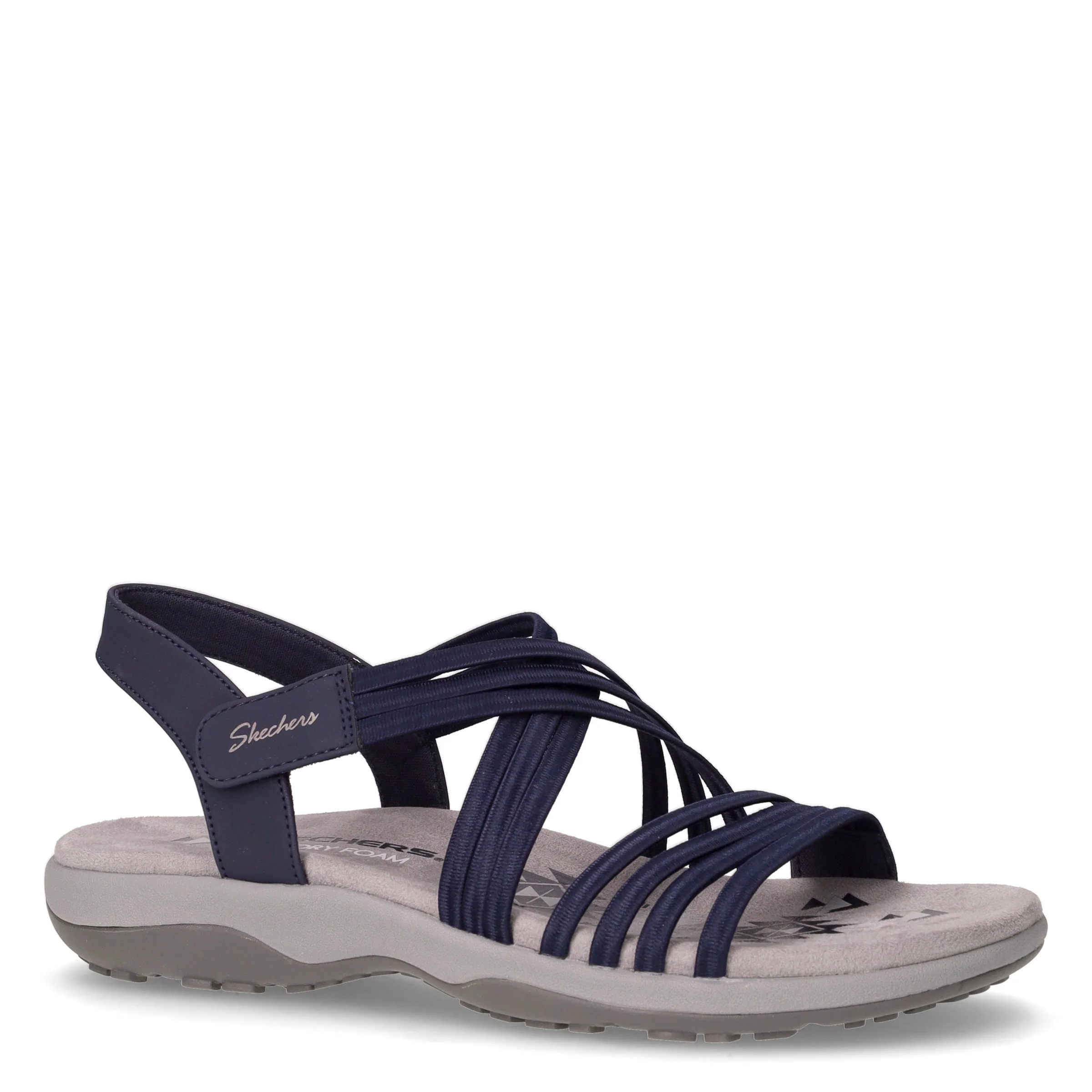 Reggae Slim Sunnyside 2.0 sandalo in tessuto ed ecopelle blu navy - Image 2