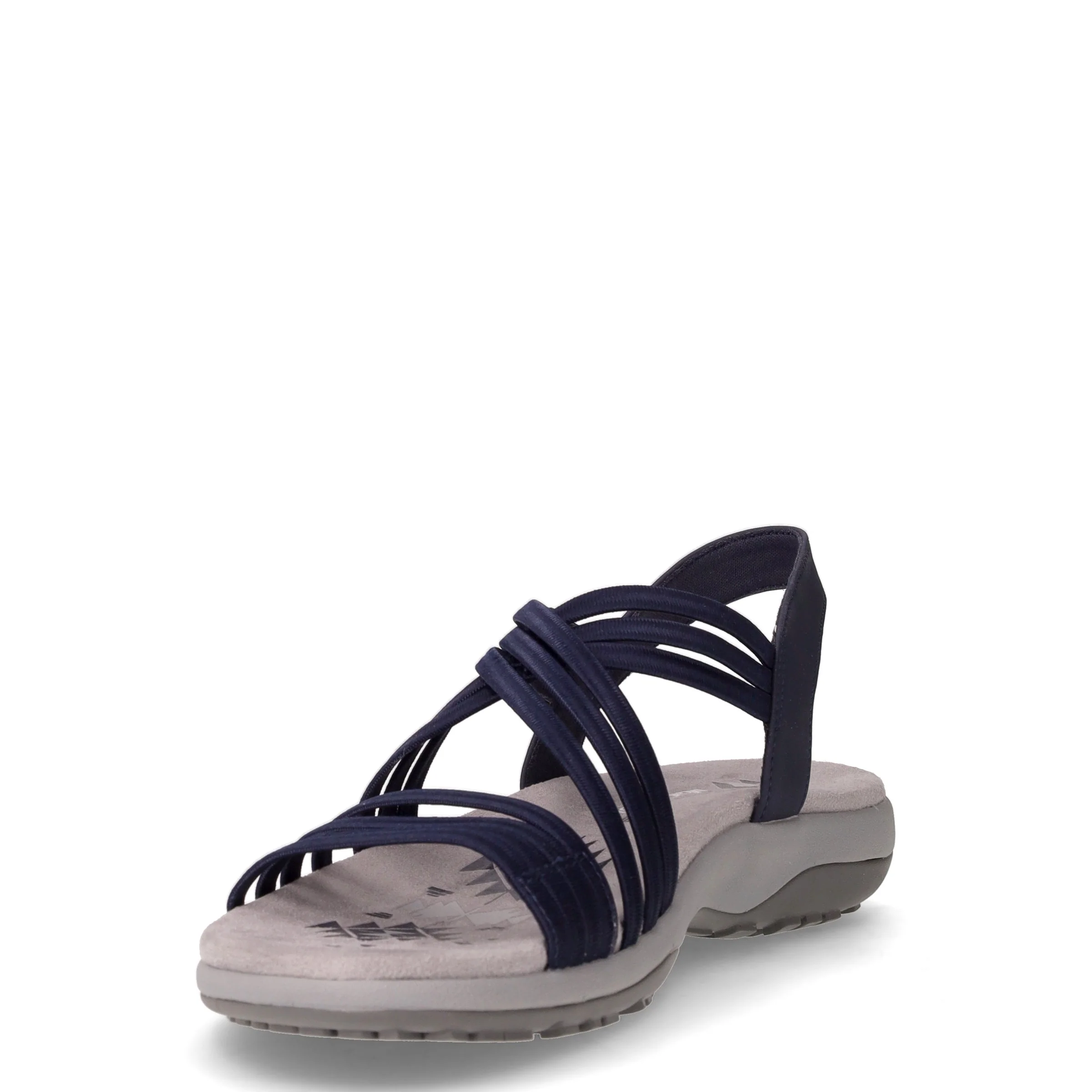 Reggae Slim Sunnyside 2.0 sandalo in tessuto ed ecopelle blu navy - Image 3