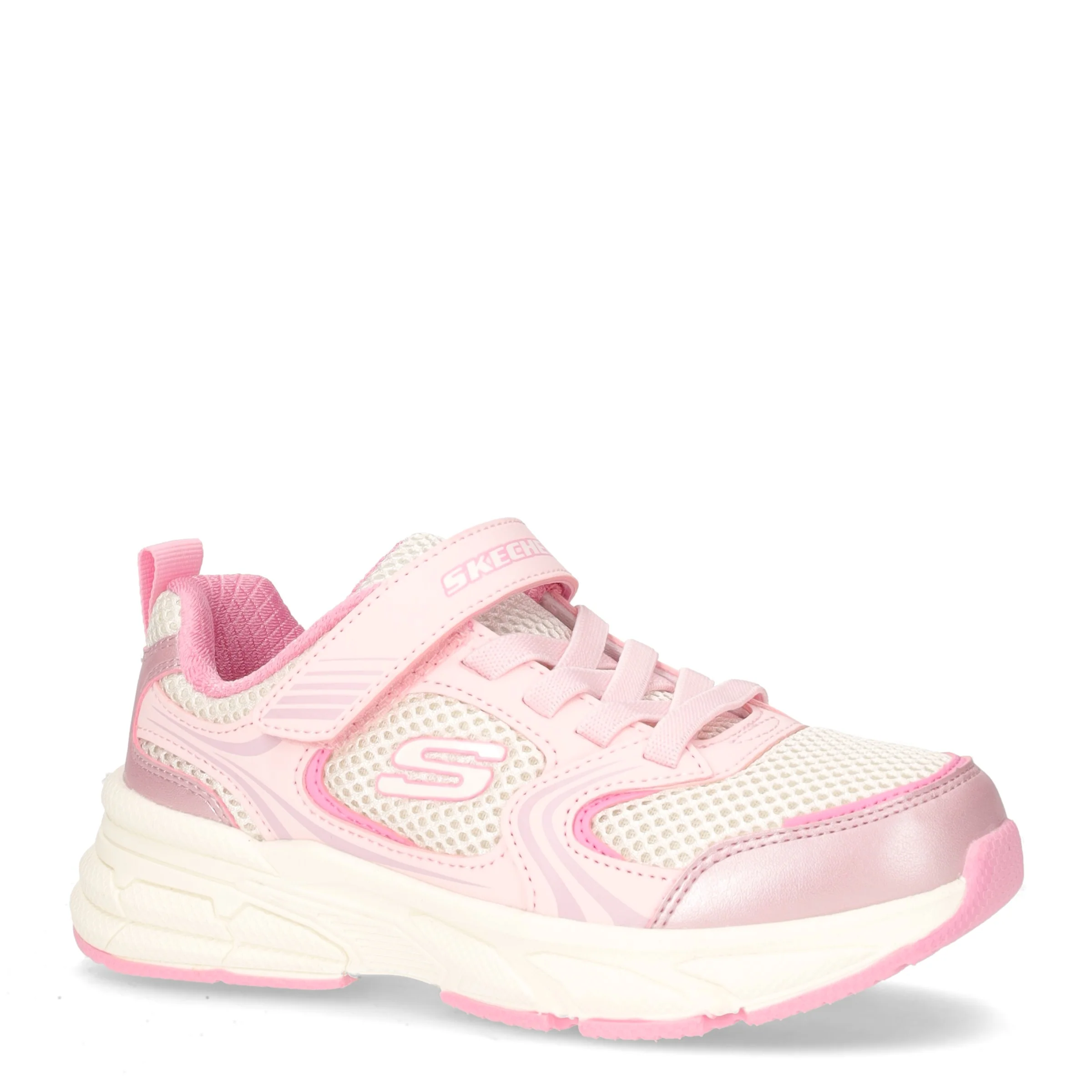 Retro Graph sneaker in tessuto ed ecopelle bambina rosa bianco - Image 2