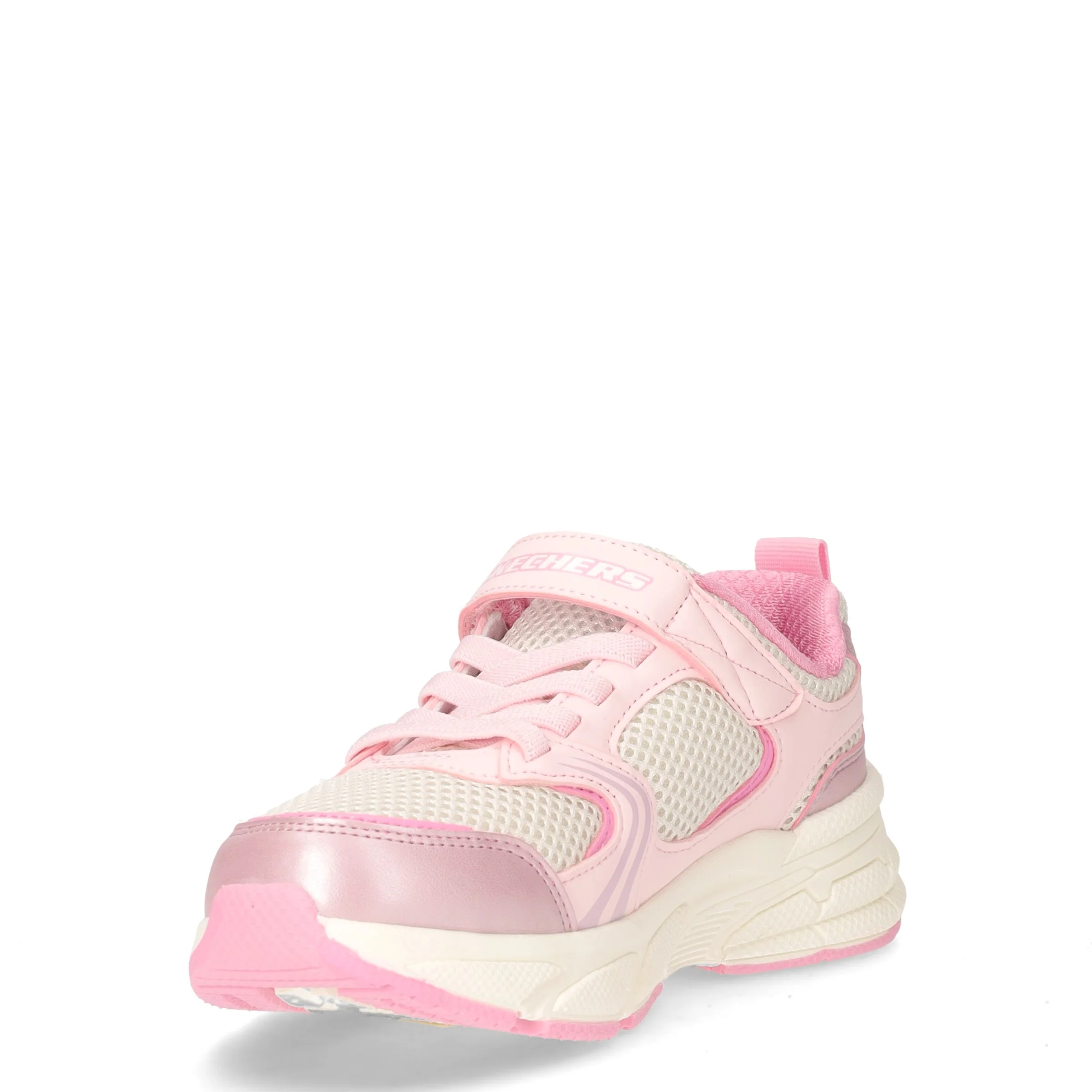 Retro Graph sneaker in tessuto ed ecopelle bambina rosa bianco - Image 3