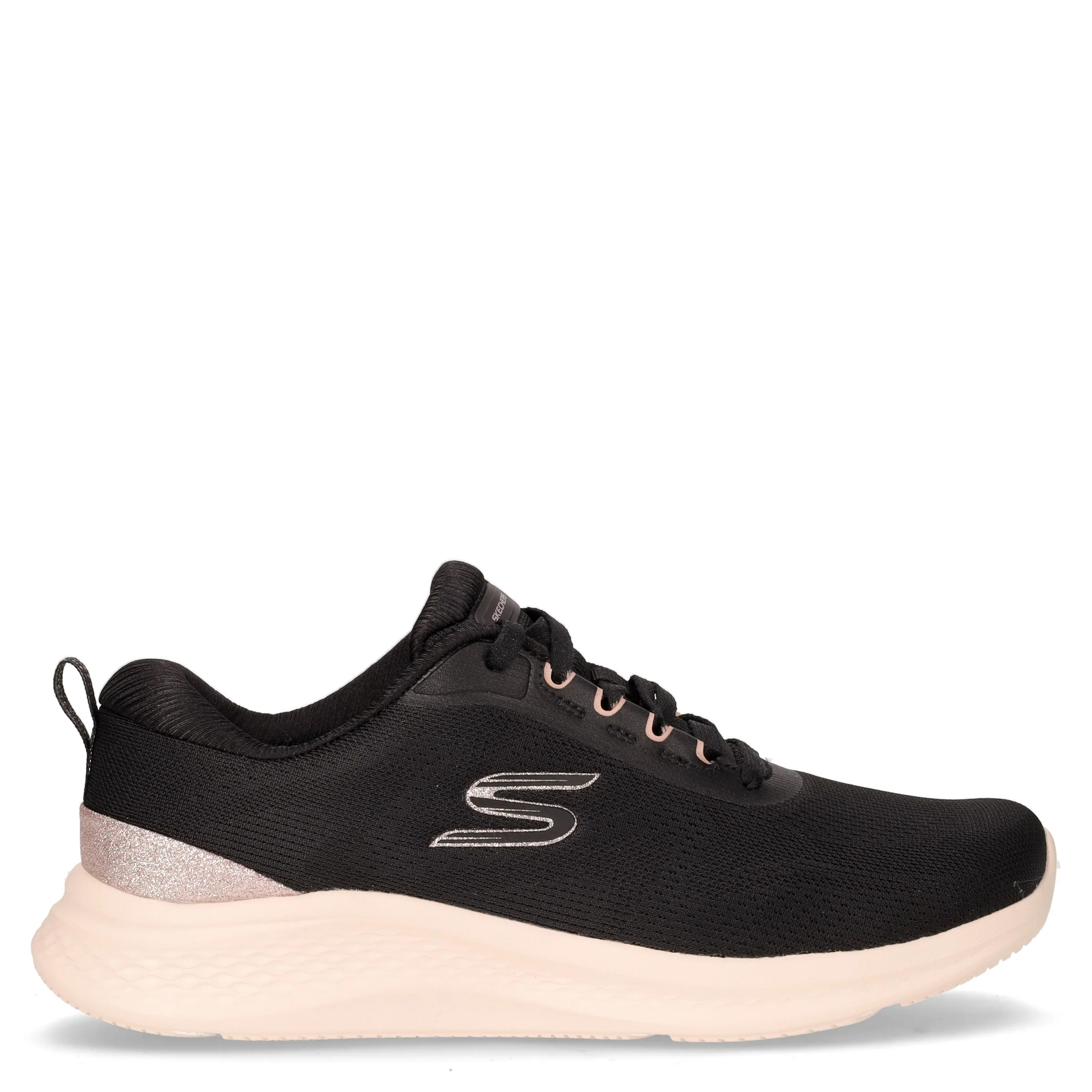 Skech Lite Pro 2.0 Brilliant Shimmer sneaker in tessuto nero