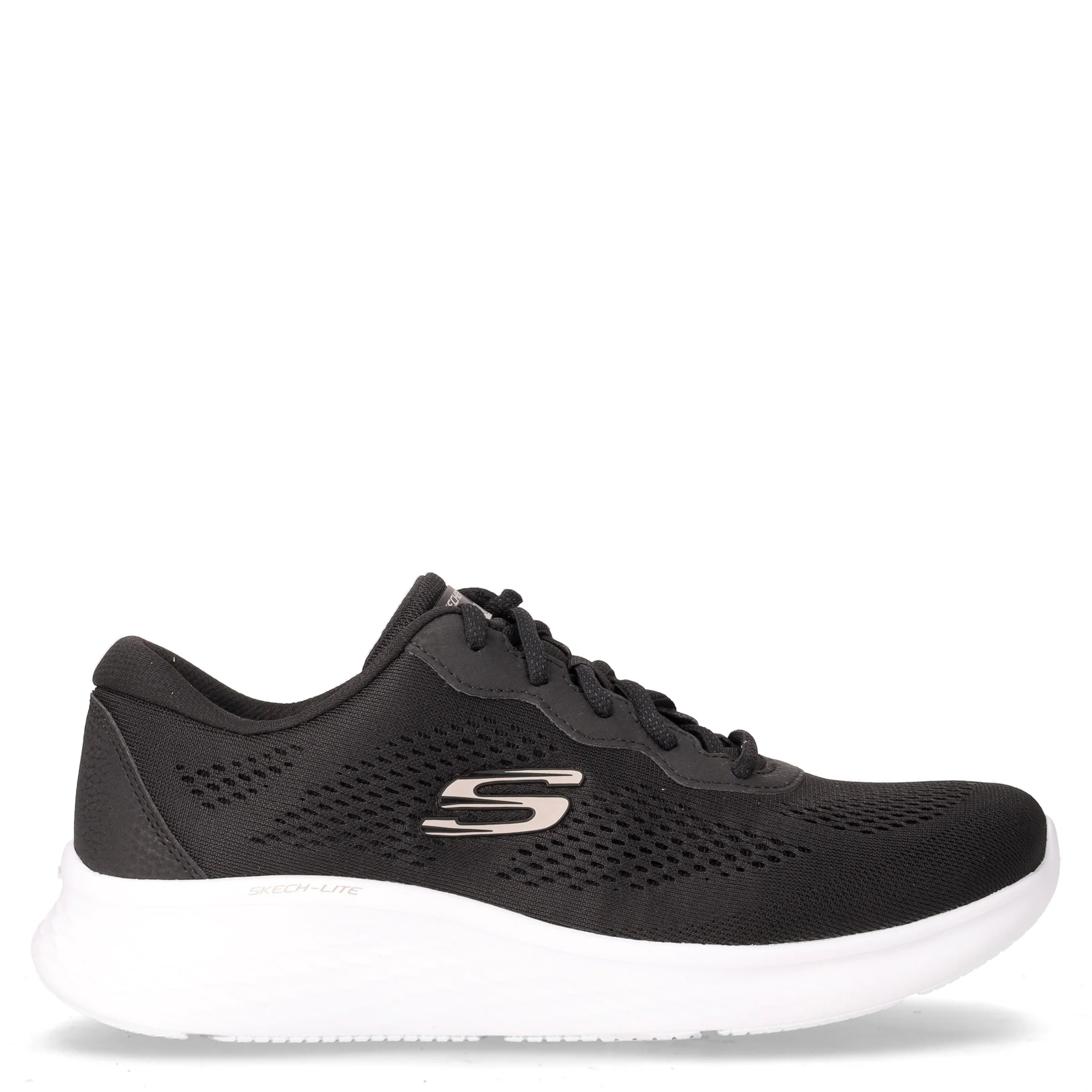 Skech Lite Pro Perfect Time sneaker in tessuto nero oro rosa