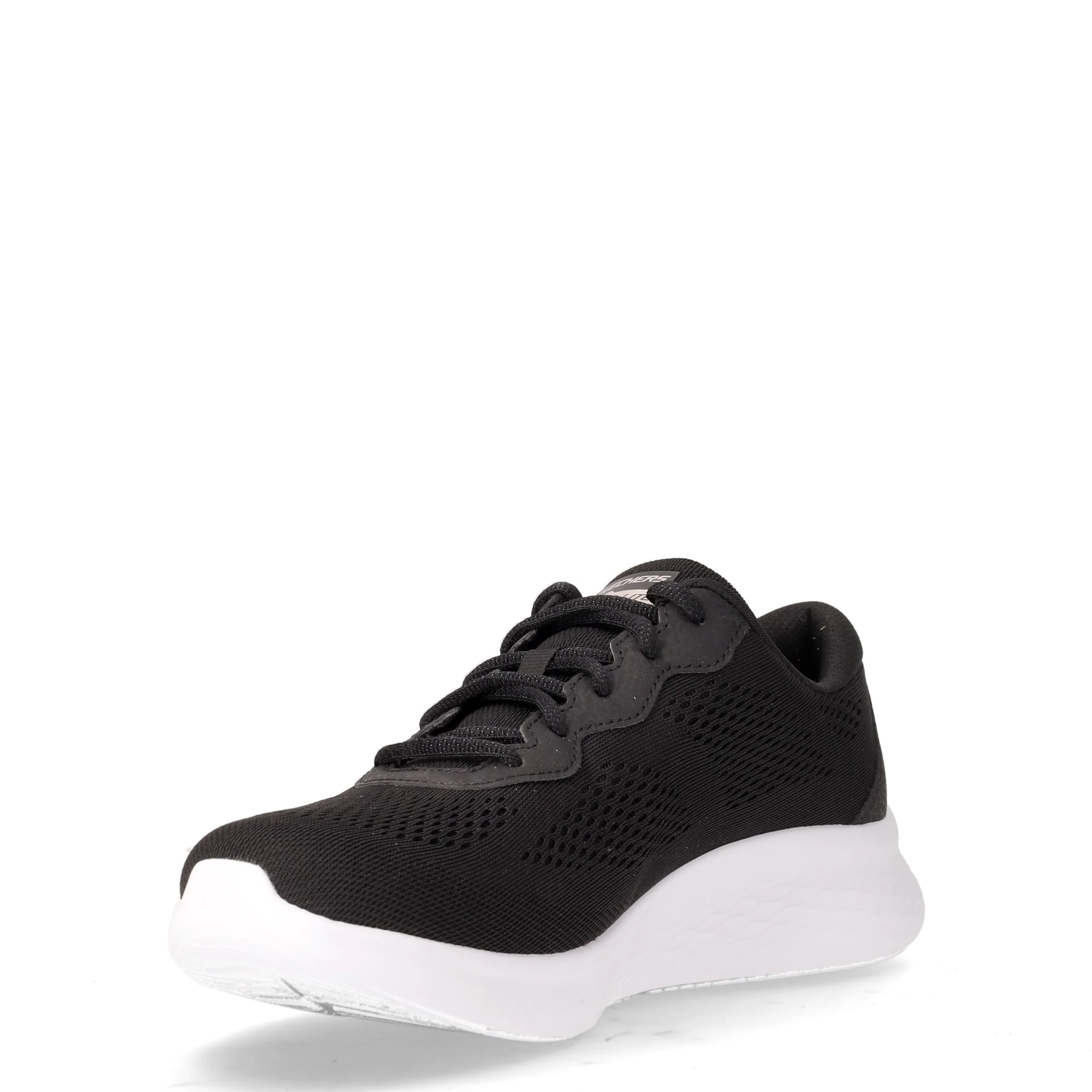 Skech Lite Pro Perfect Time sneaker in tessuto nero oro rosa - Image 3