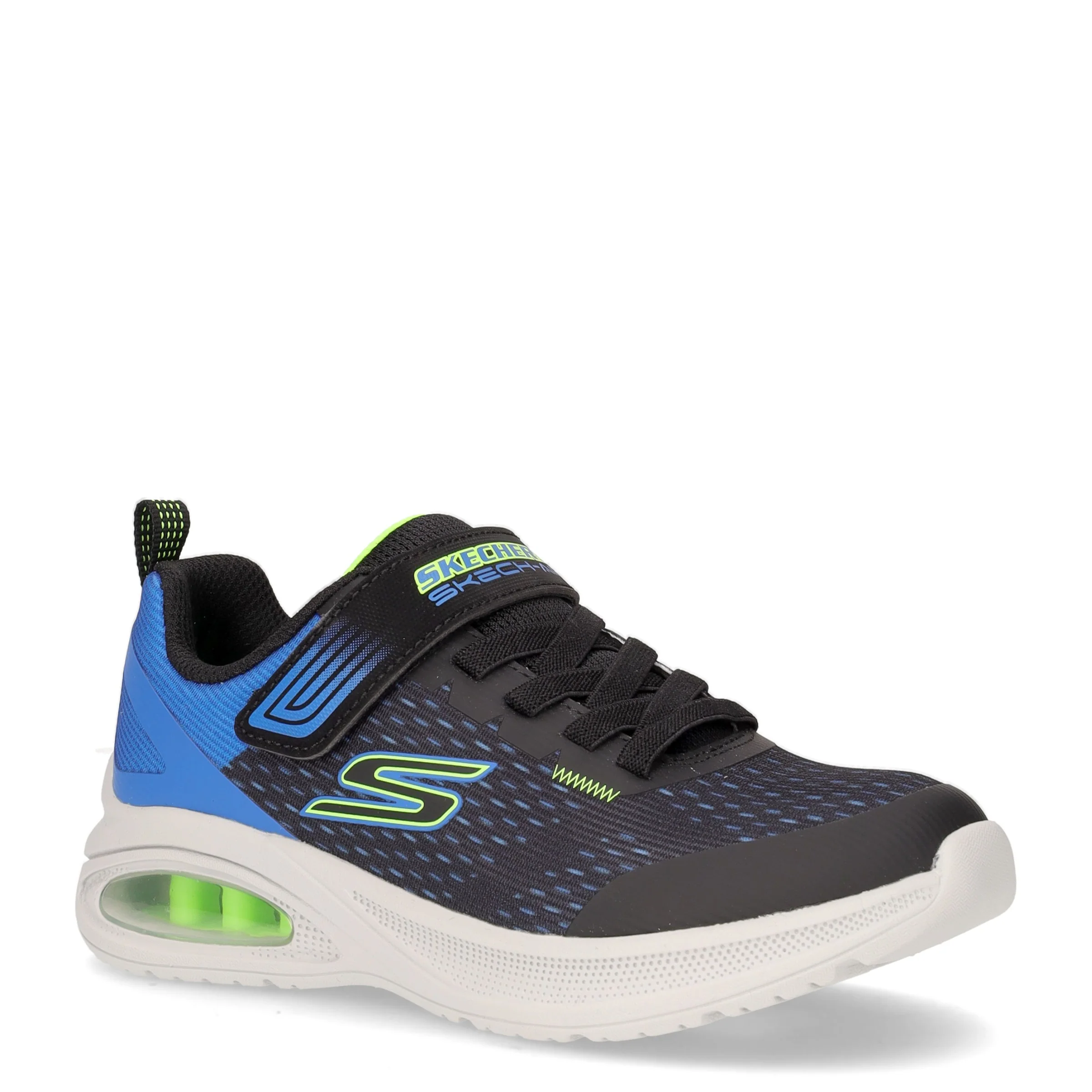 Squad pacer sneaker da bambino in tessuto nero blu - Image 2