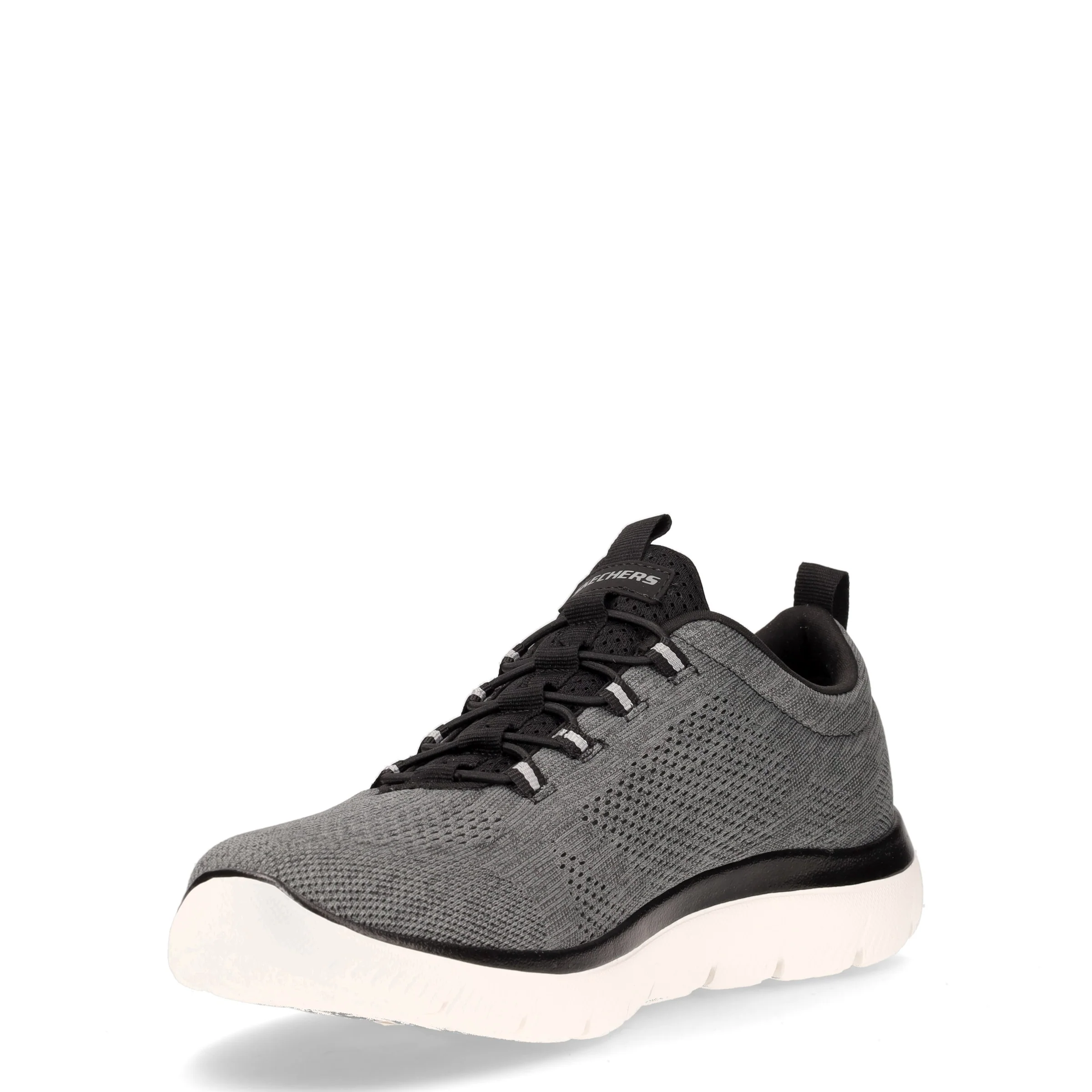 Summits Louvin sneaker in tessuto nero bianco - Image 3